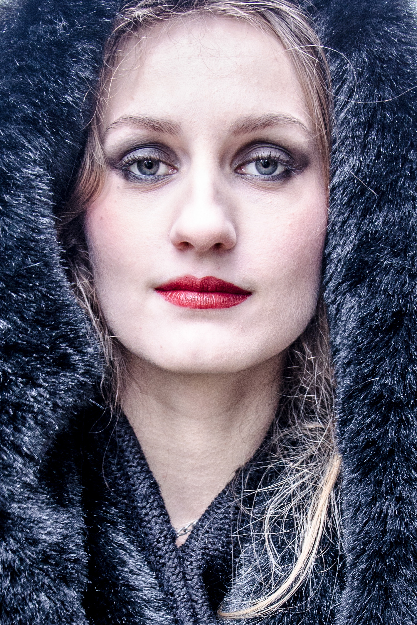 Alison Brusson Photography Snow Winter Queen Blue