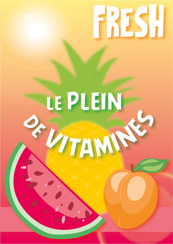 Alison Brusson Graphisme Fruits