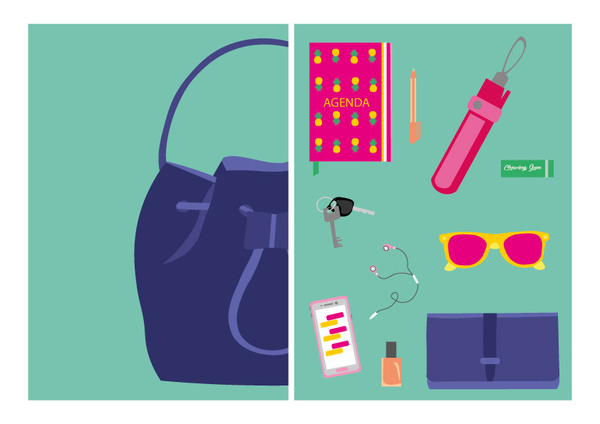 Alison Brusson Graphisme Bag Women Seau