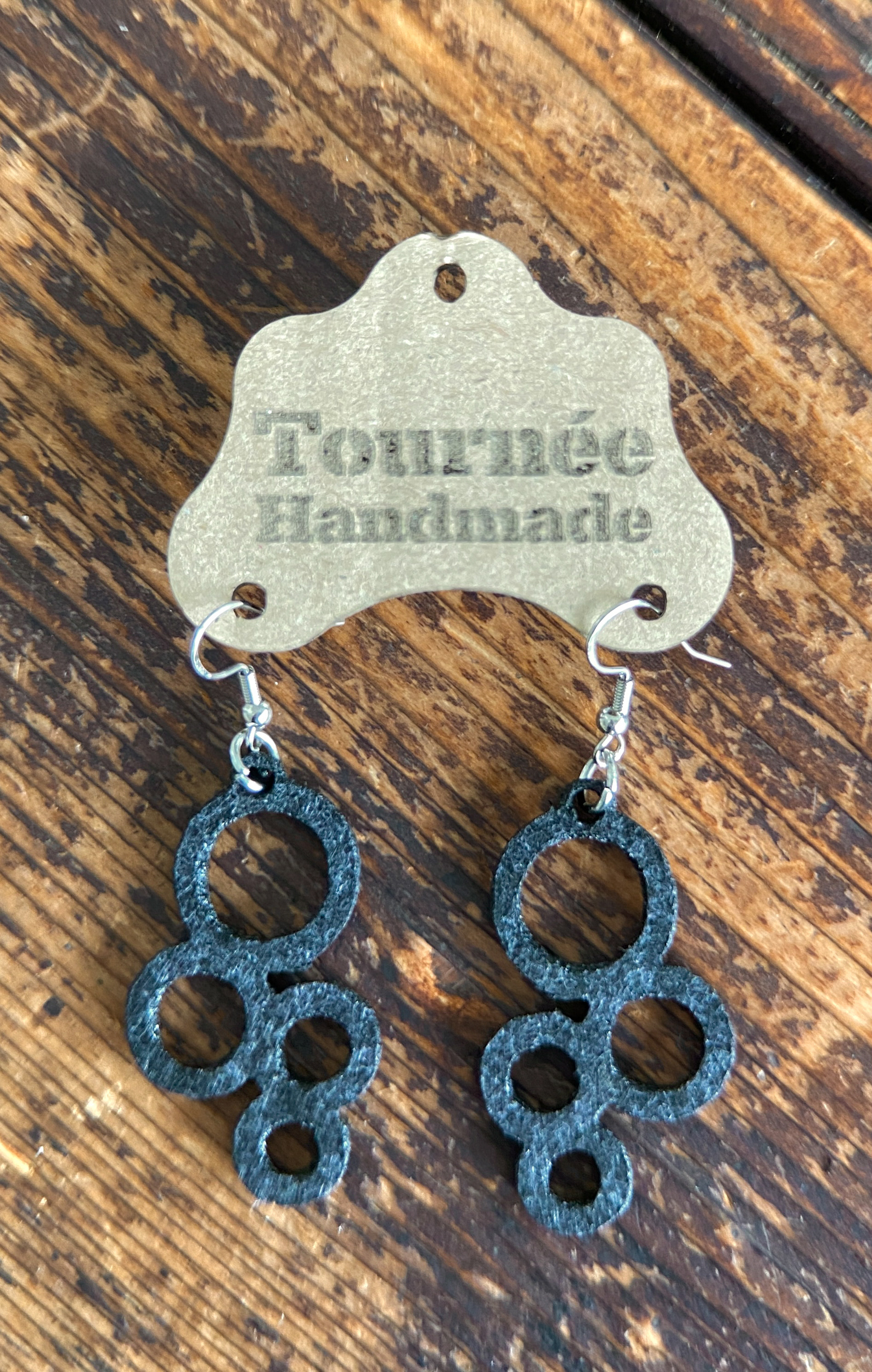 Ohrschmuck Filz Lasercut