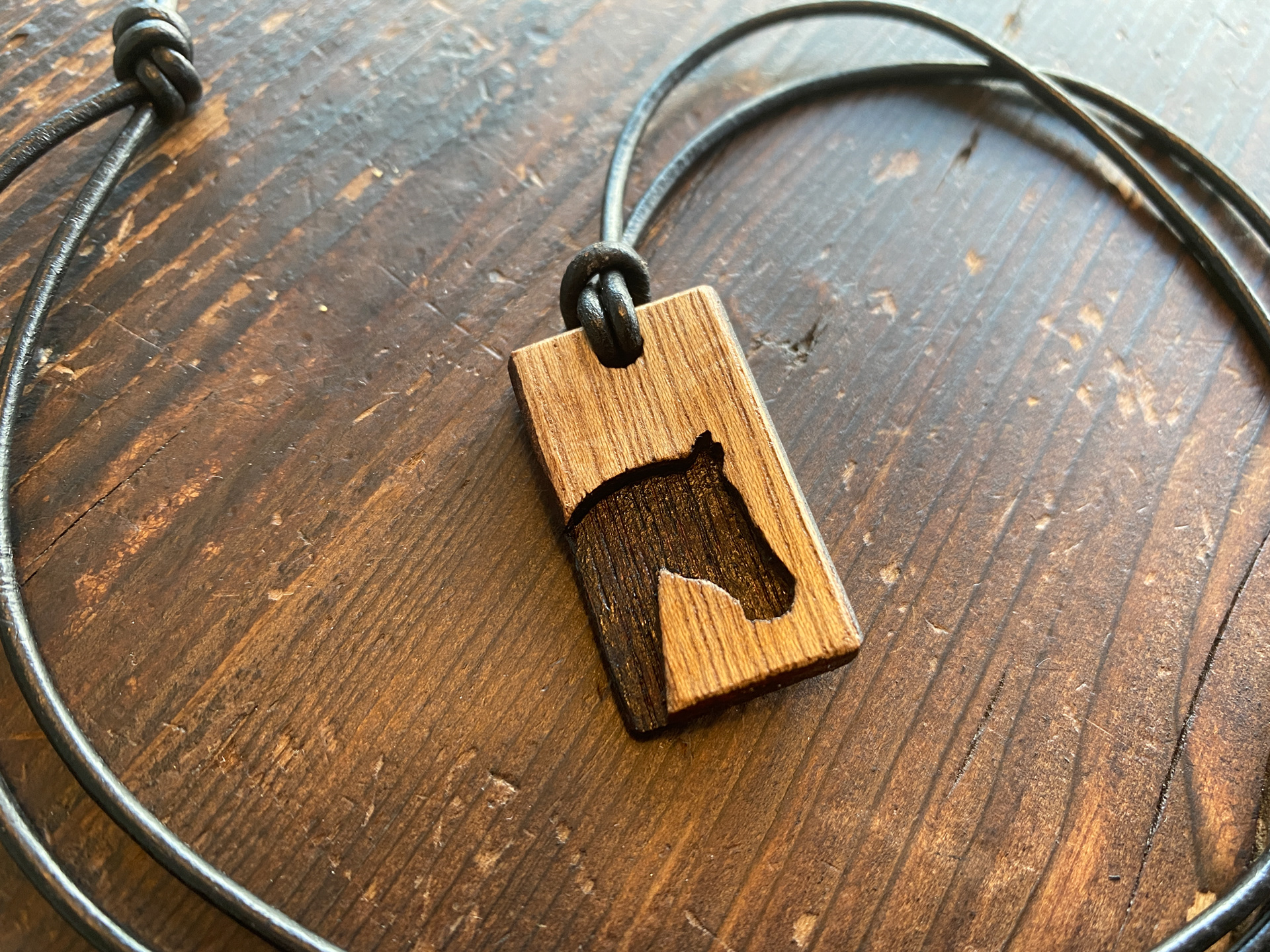 Anhänger Holz Lasercut