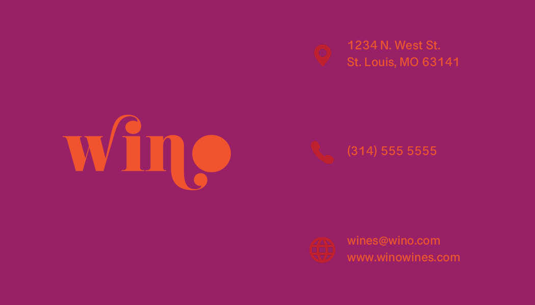 Business Card Back