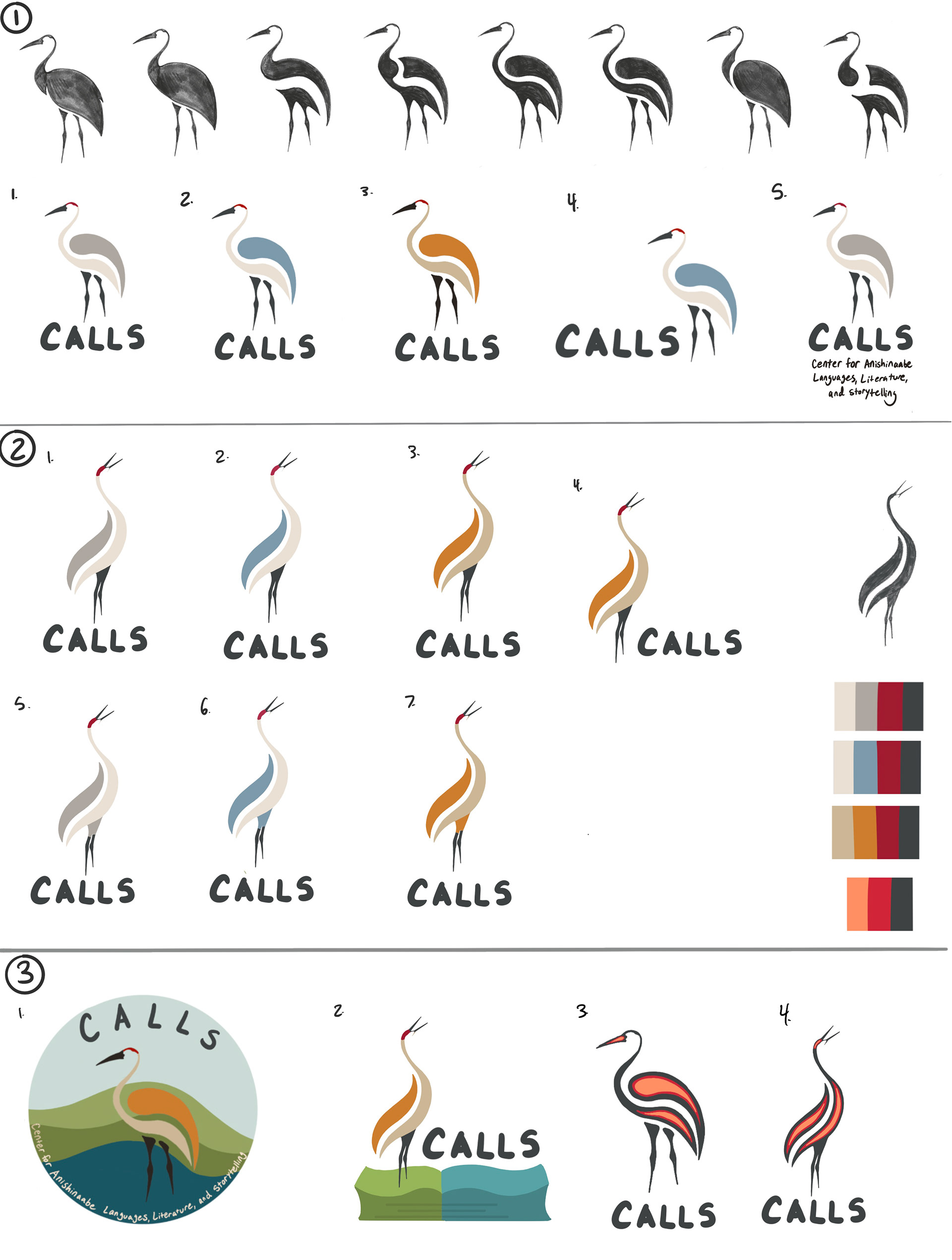 1st Draft of Logo Sketches