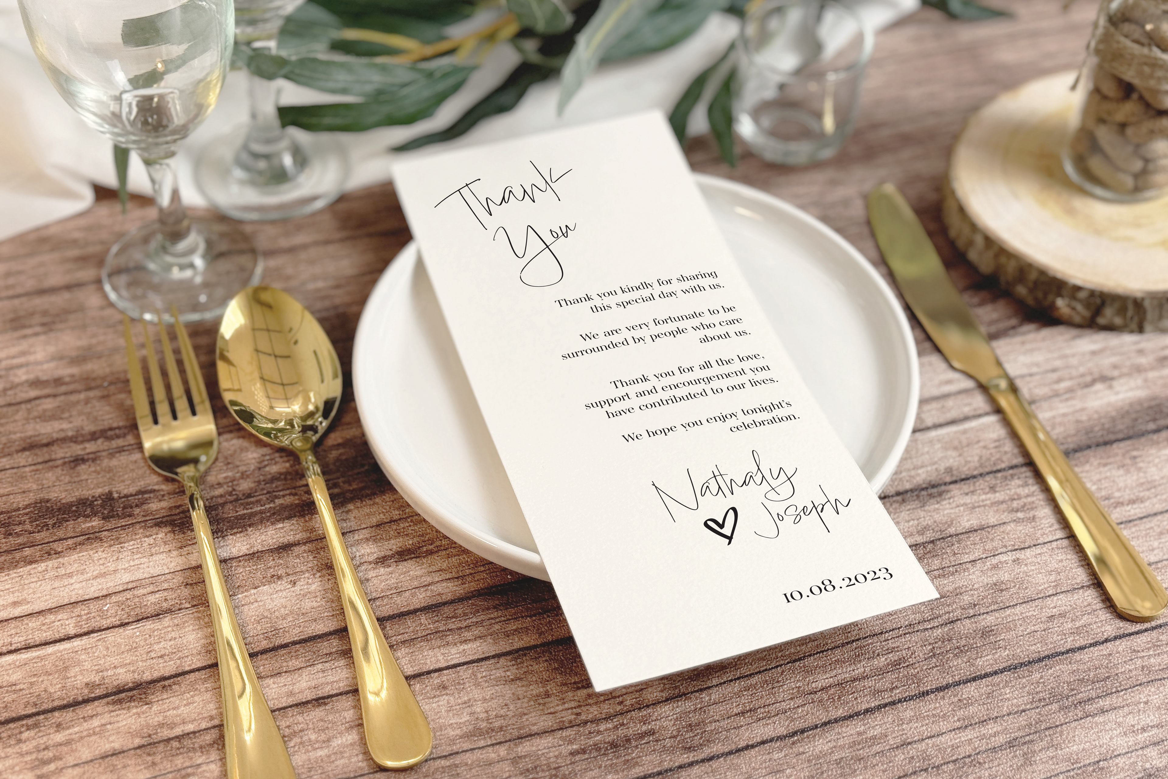 Thank You Card