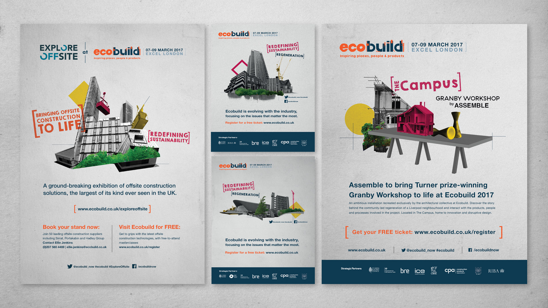 Ecobuild page adverts