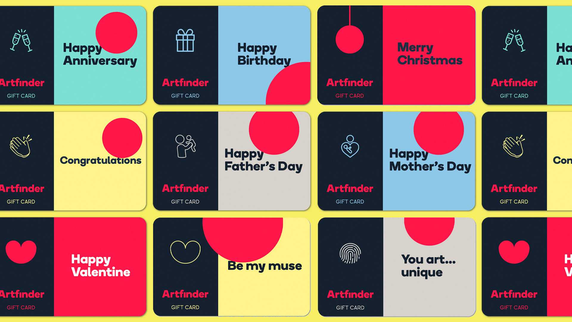Artfinder gift cards (digital)