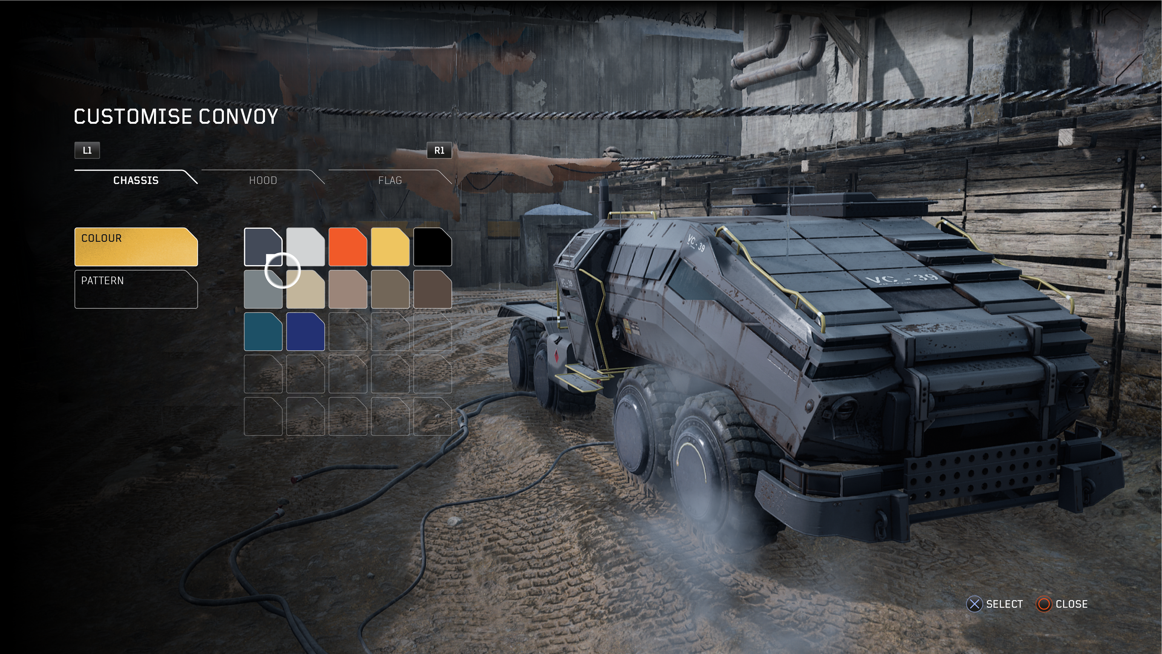 Vehicle Customisation  //  UI