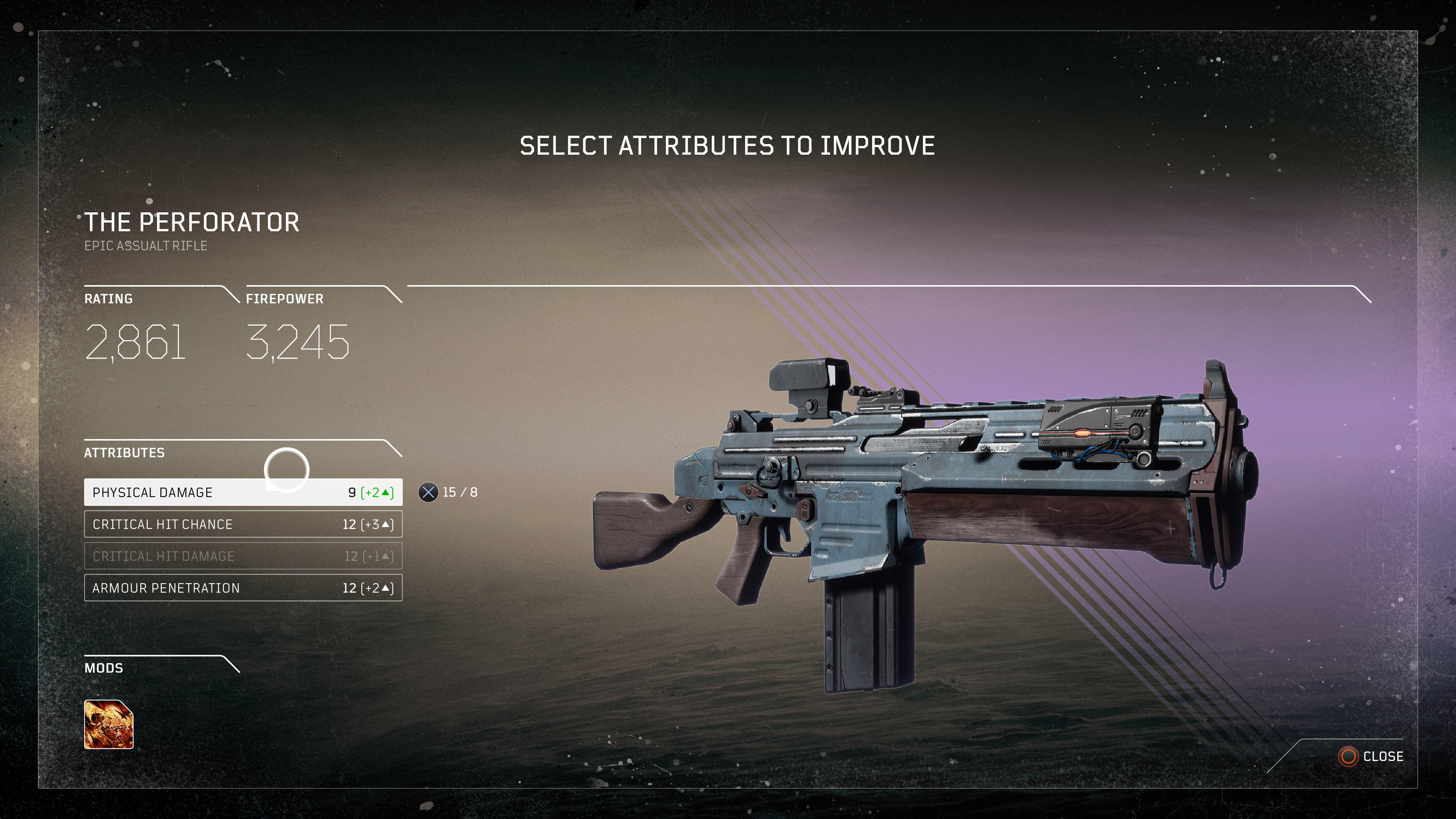 Weapon Crafting  //  UI