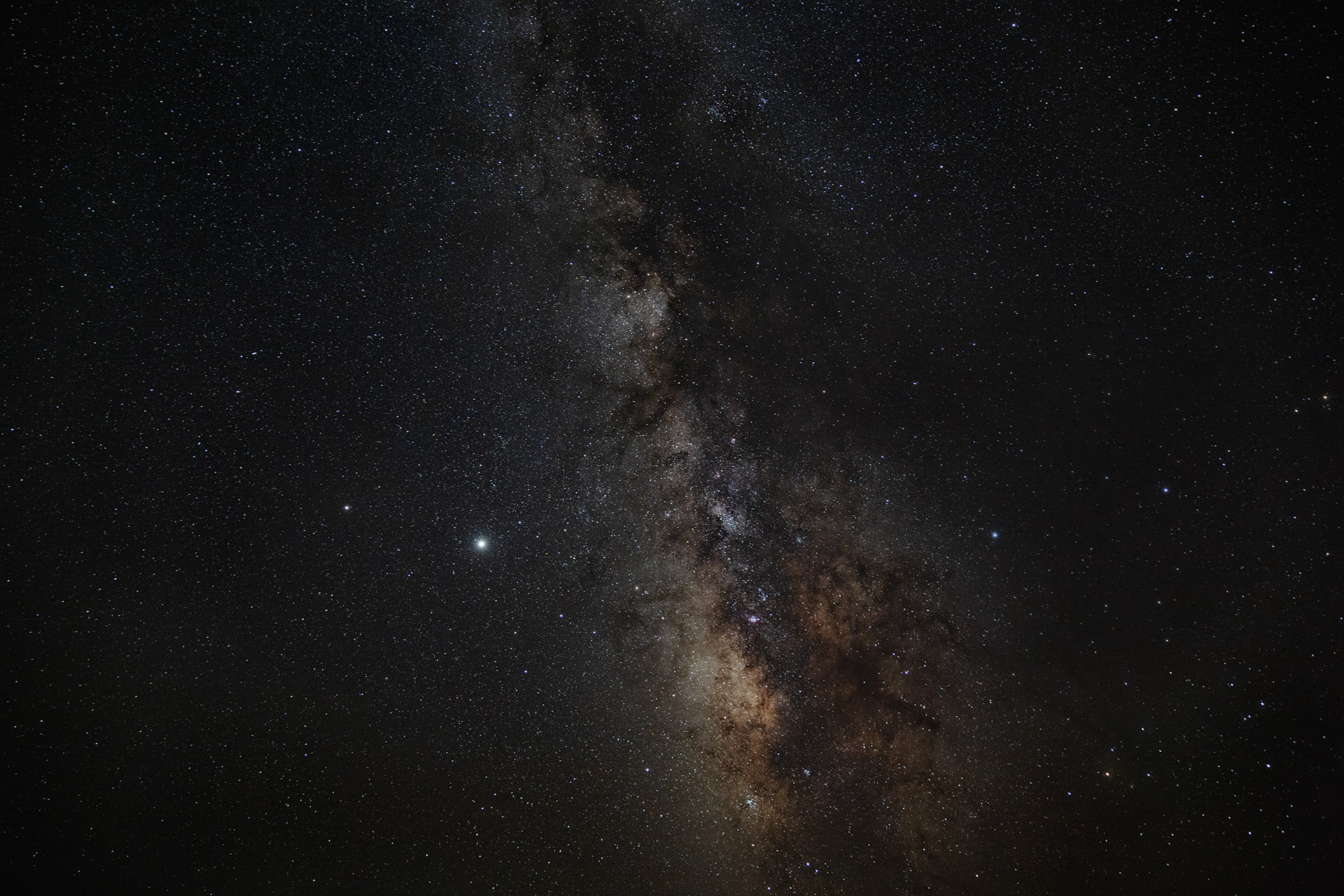 Clear view of the stars in the Milky Way, Utah {081720_Goblin_108}