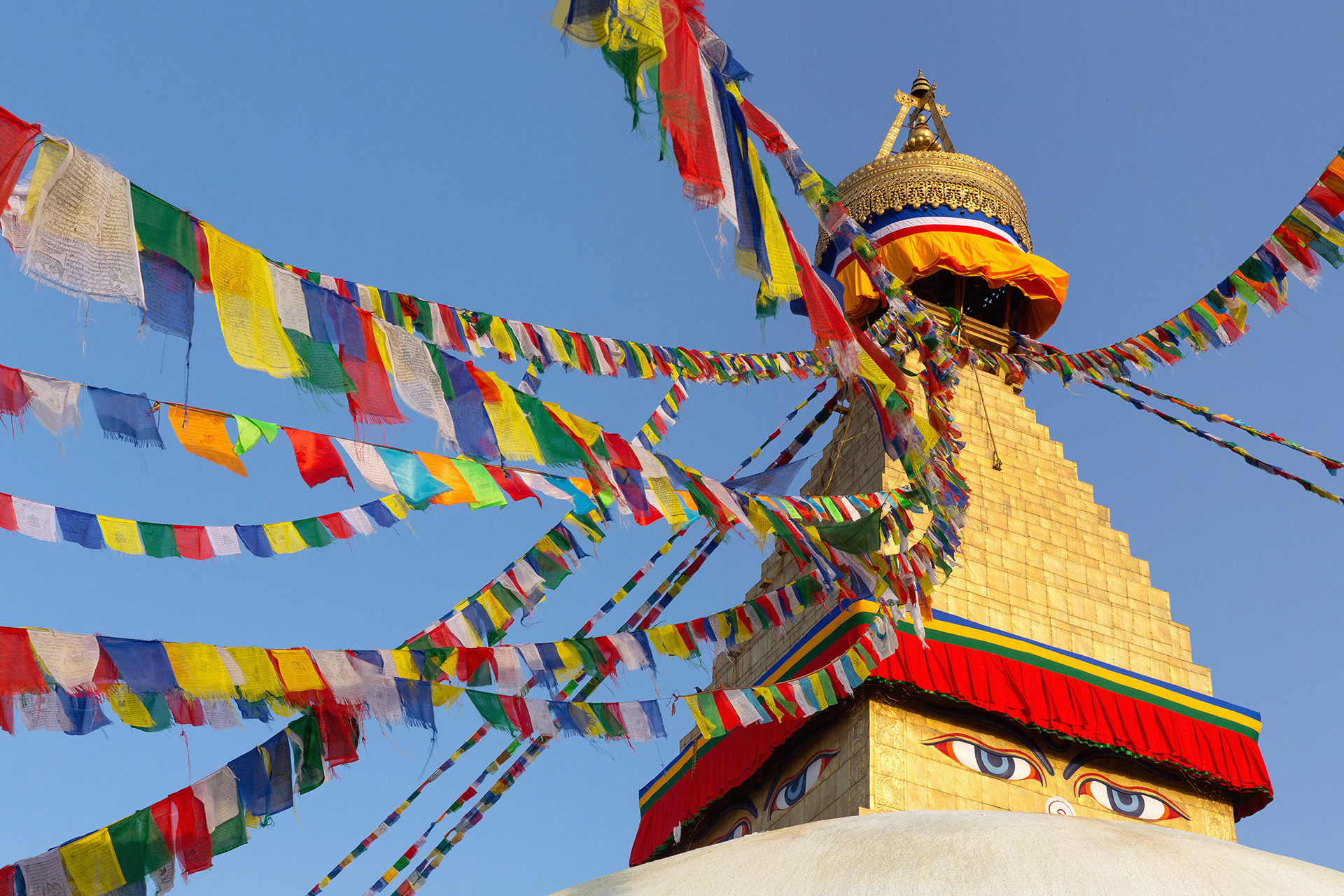 Boudhanath Stupa in Kathmandu, Nepal {040118_Nepal_0503}