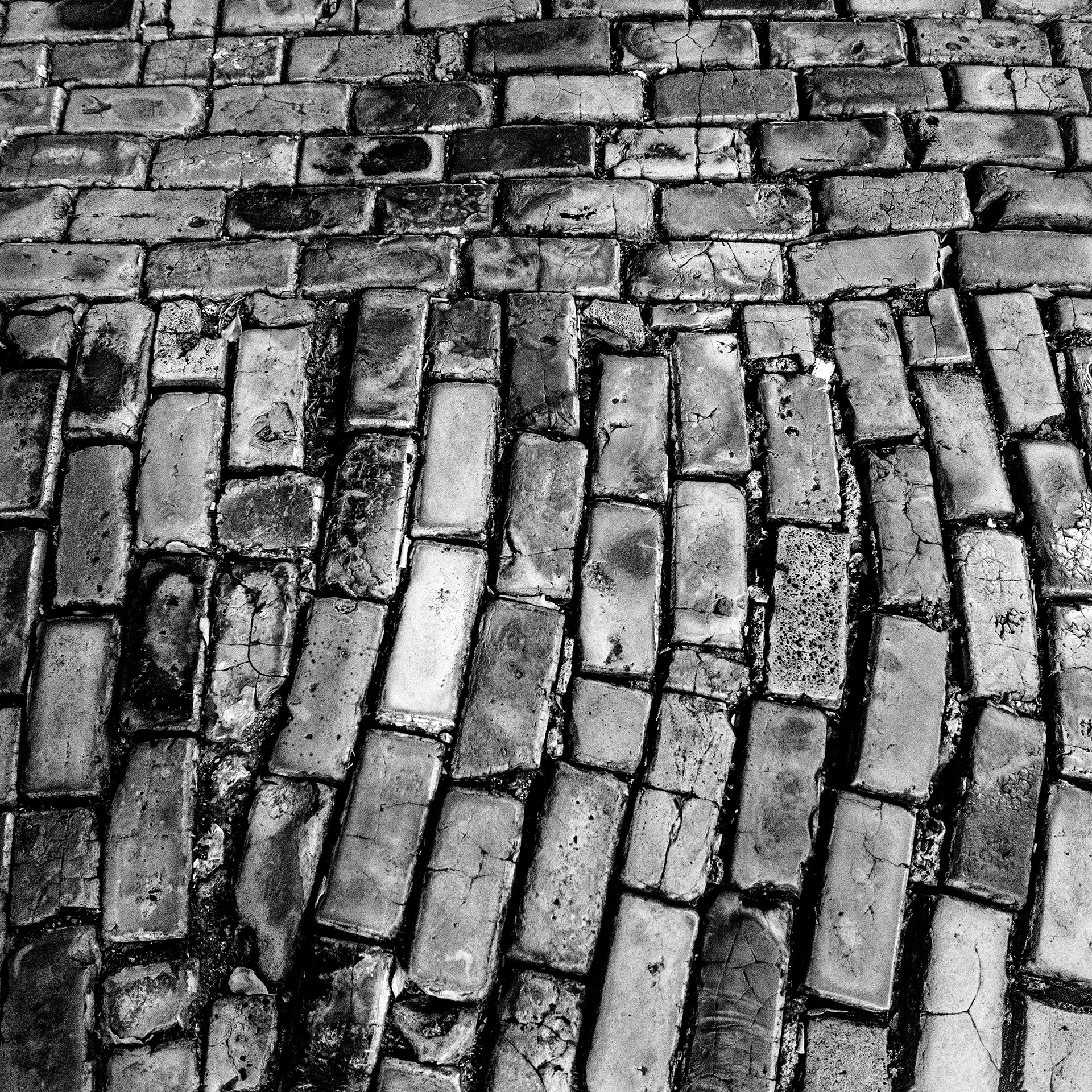 Detail of brick road, Puerto Rico {020615_PR_0054}