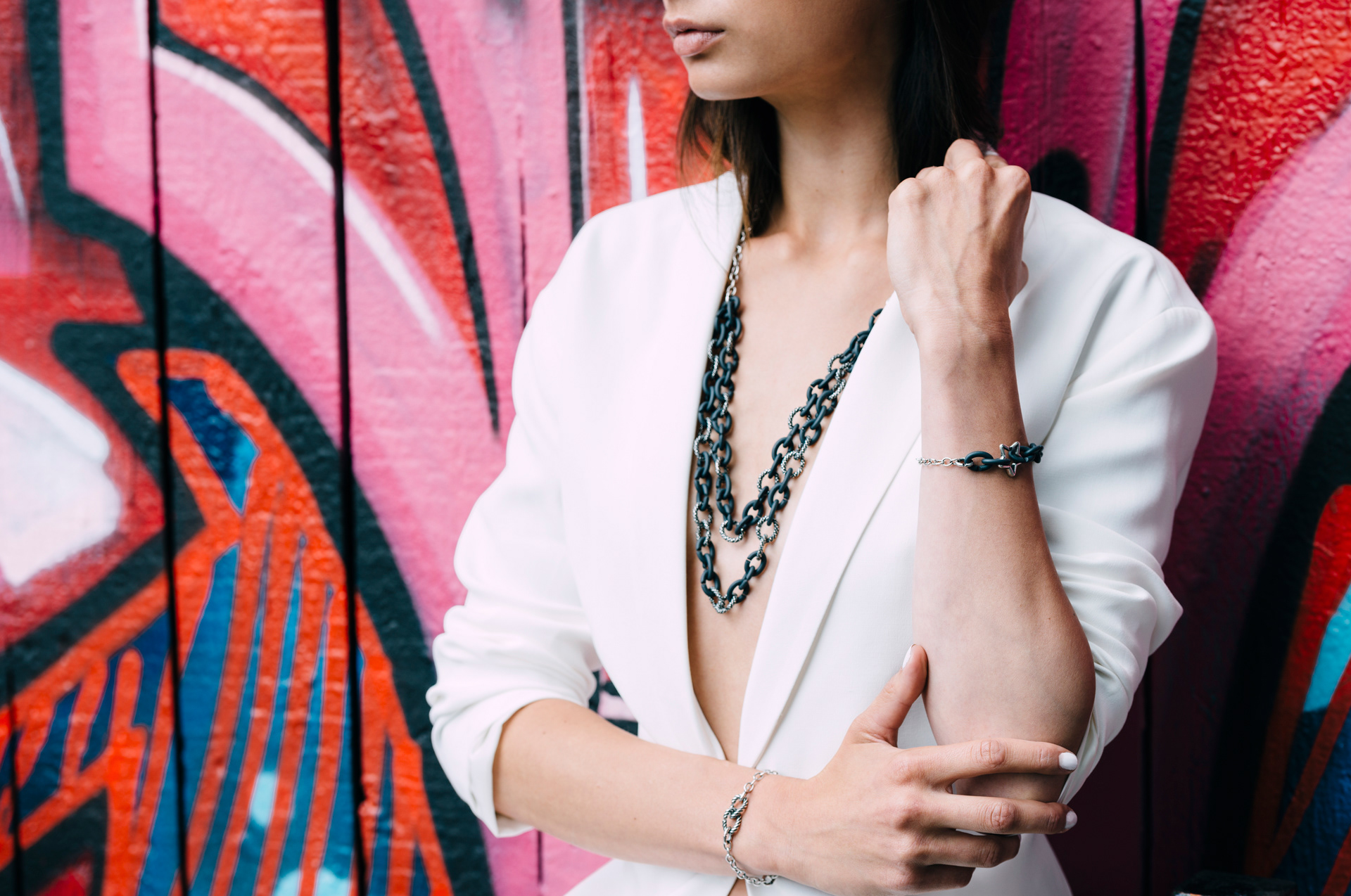 X Jewellery Link Chain Collection Campaign