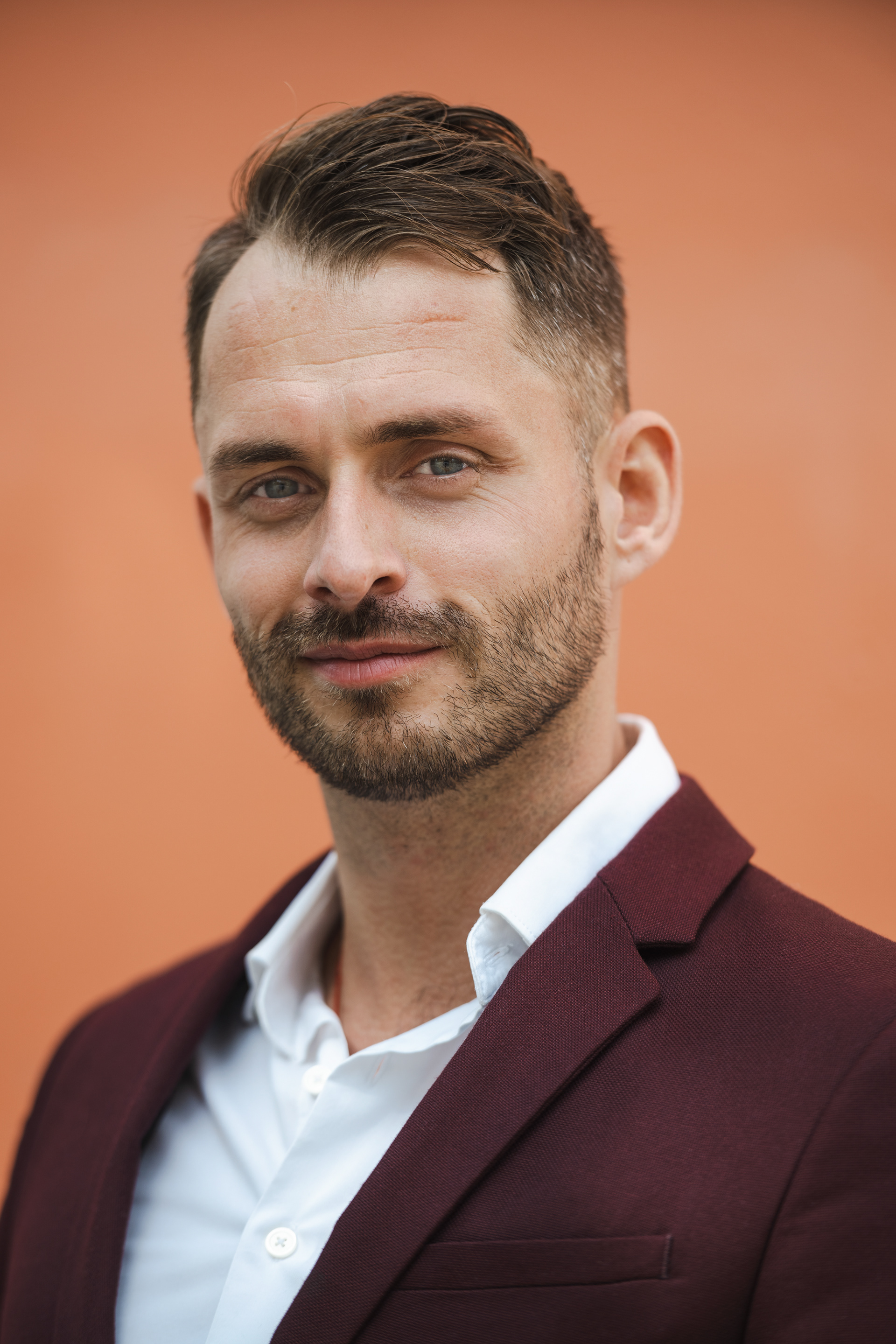Portrait of Aron Le Fèvre for Out Bg magazine