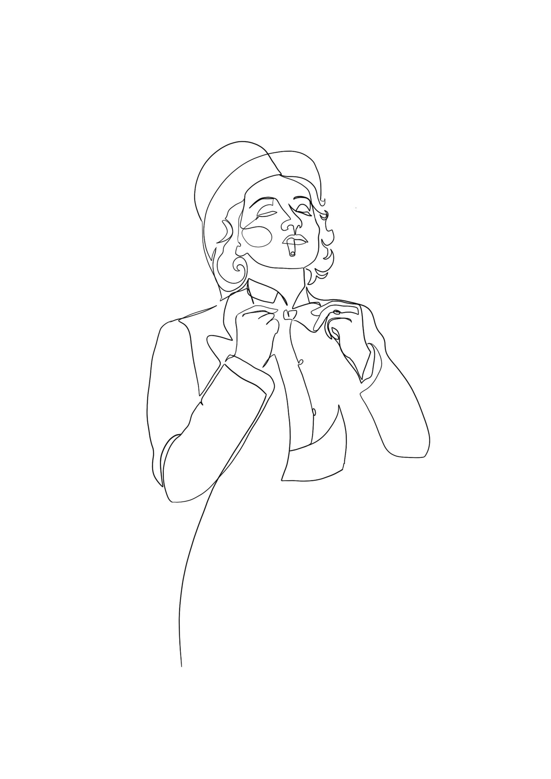 Marlene Dietrich // 10 cm