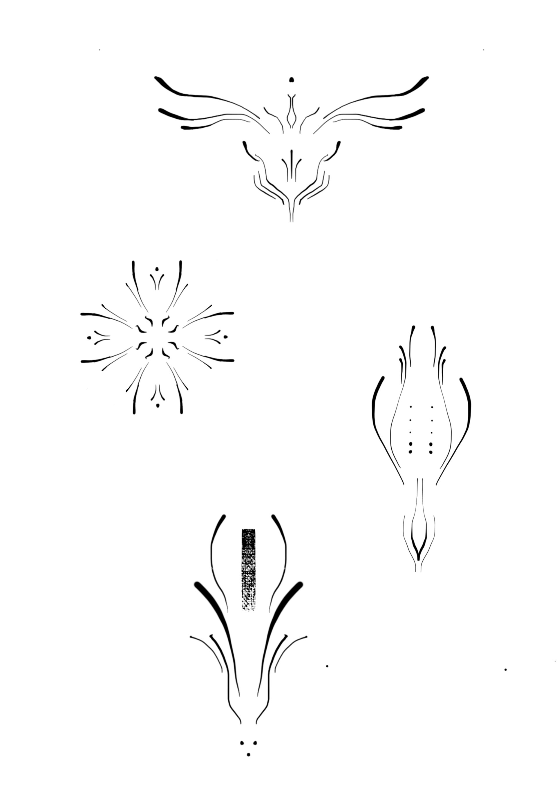 Amulette Sheet 90 // mind. 6 cm