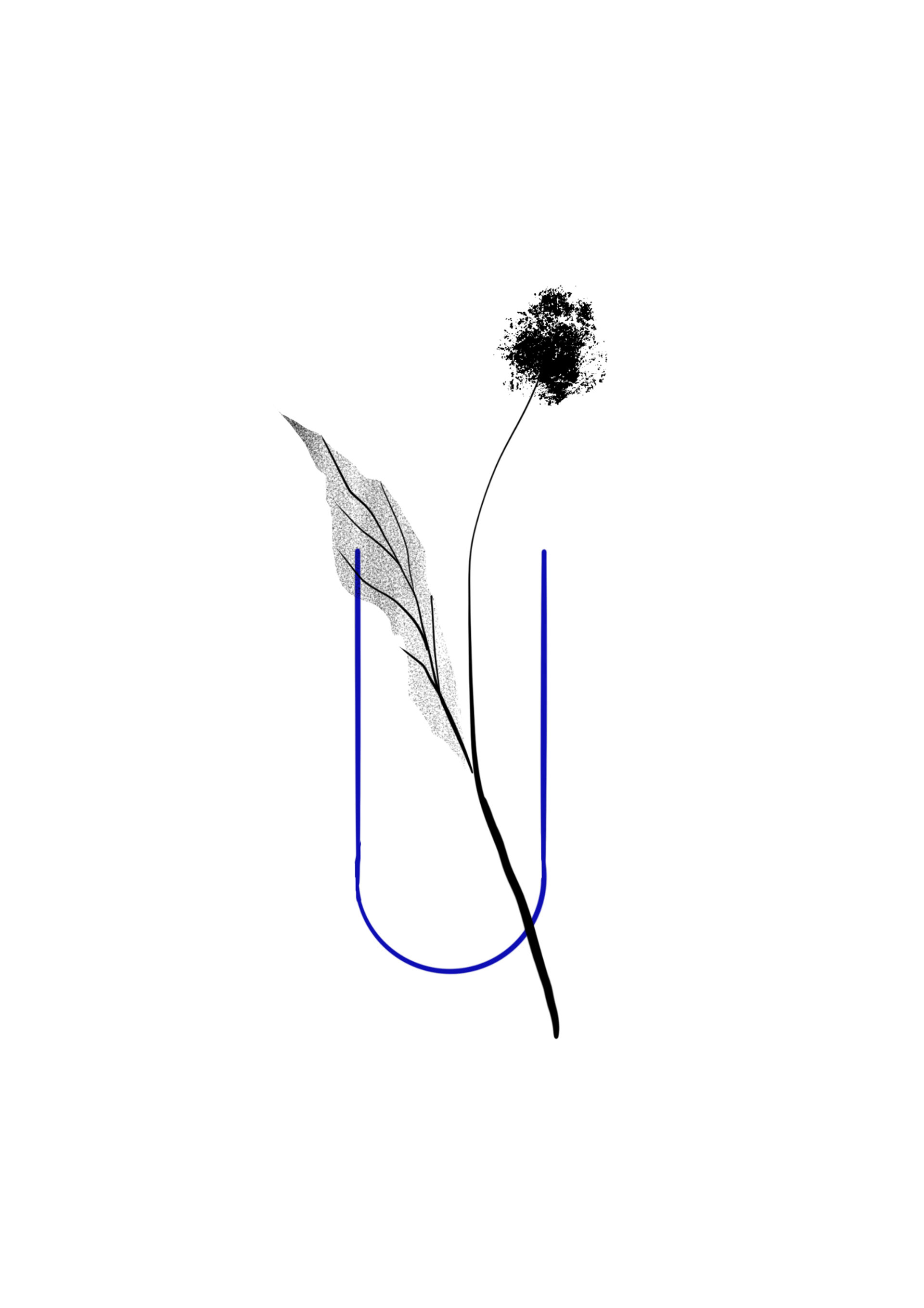 Holding Flower / mind 10 cm
