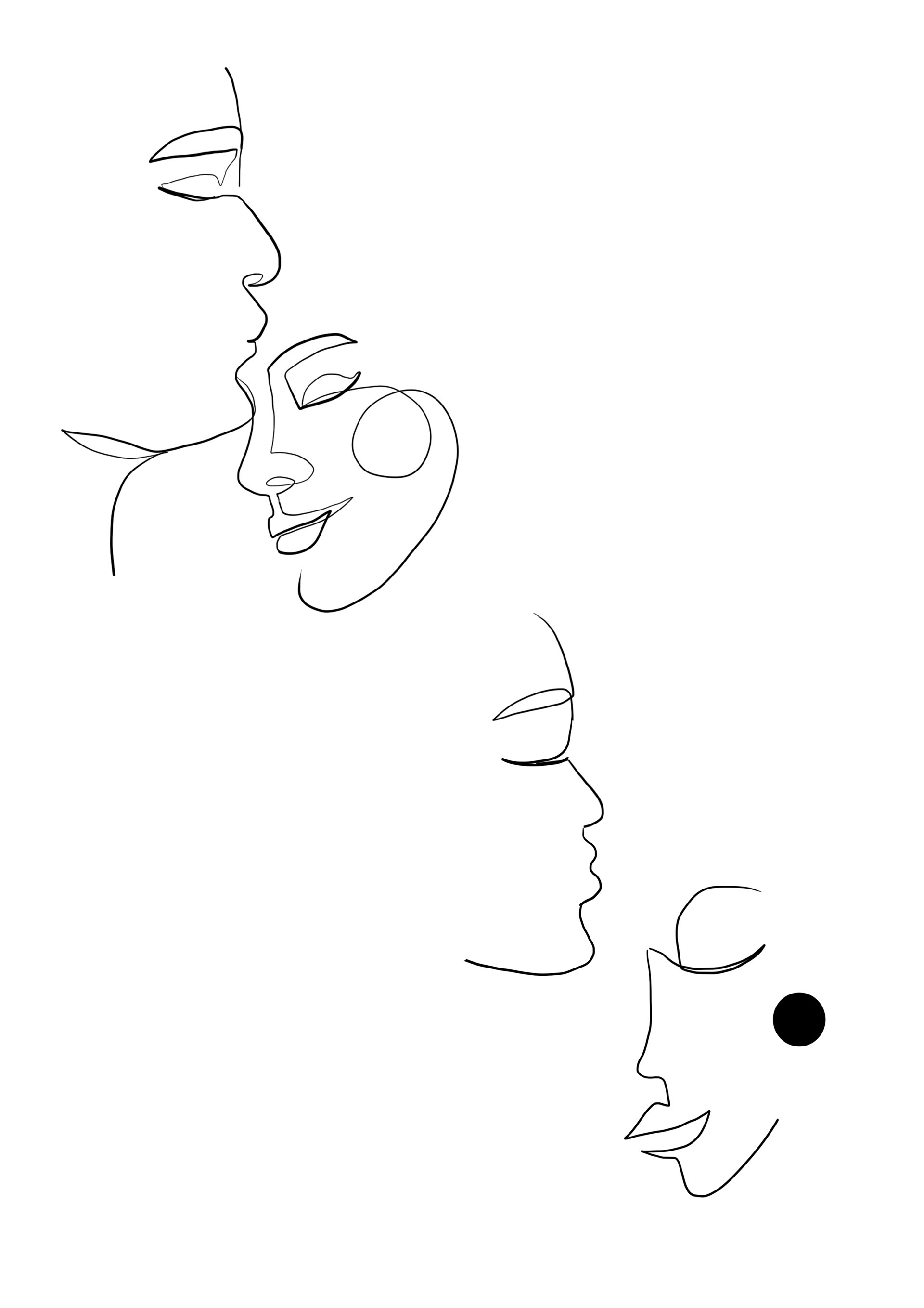 Forehead Kiss / mind 8 cm