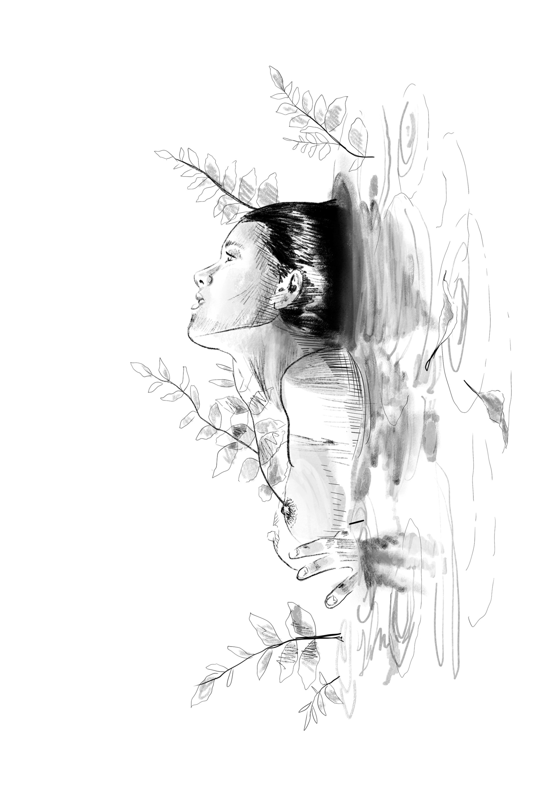 Stuck in time/ mind 18 cm