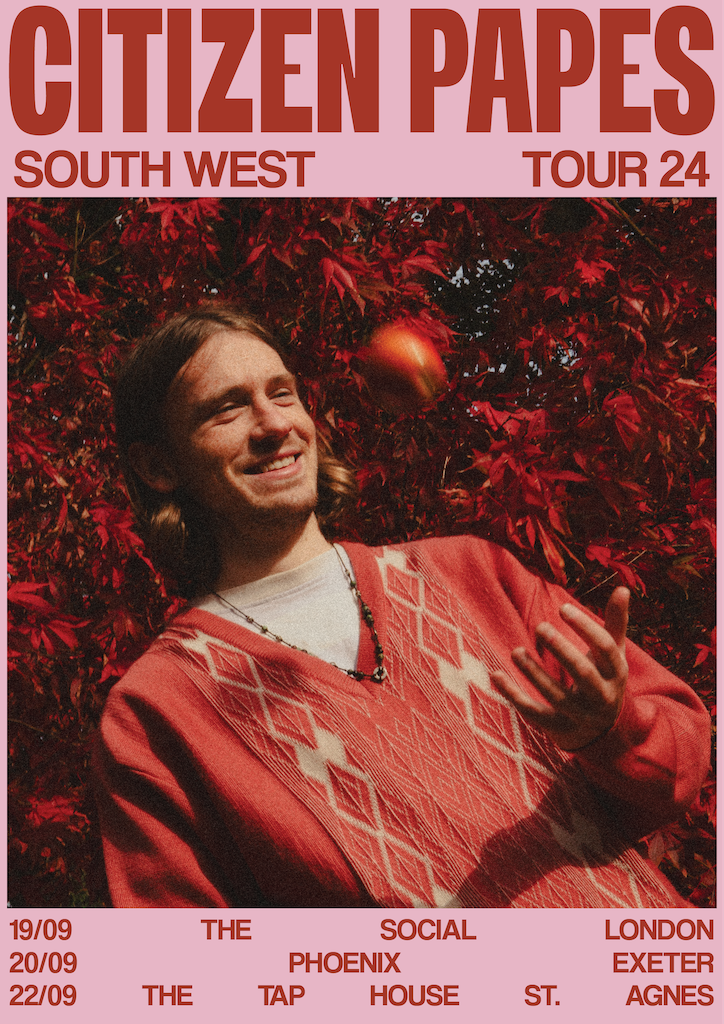 Citizen Papes - South West Tour Poster