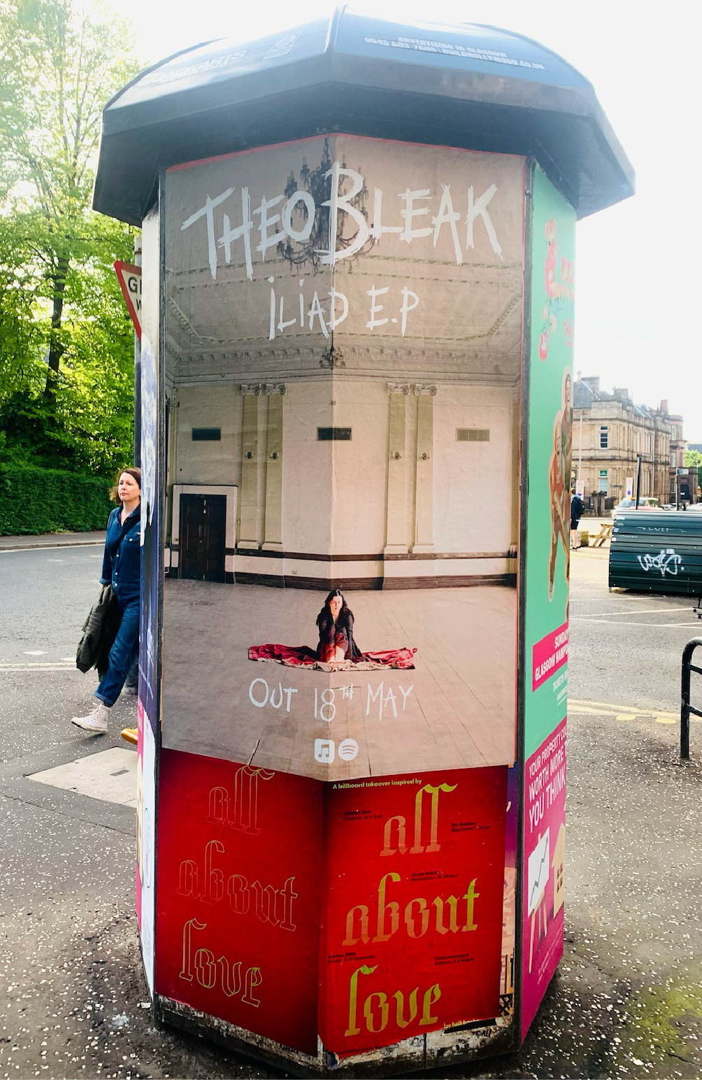 Glasgow - Theo Bleak's Iliad Campaign
