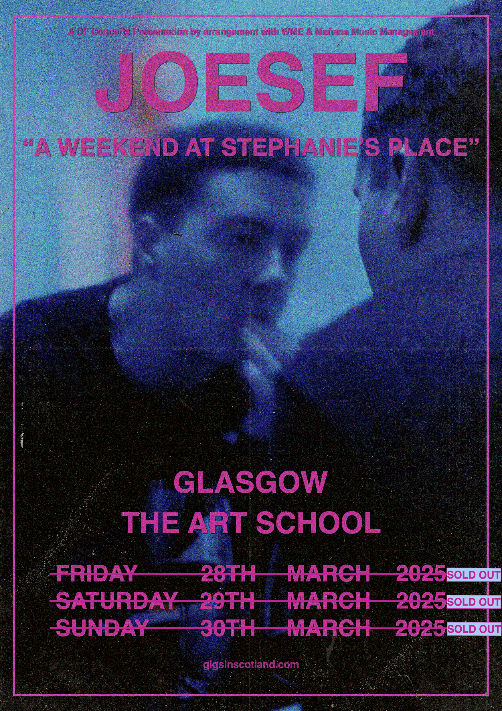 Joesef Weekend At Stephanie's Place Live Shows