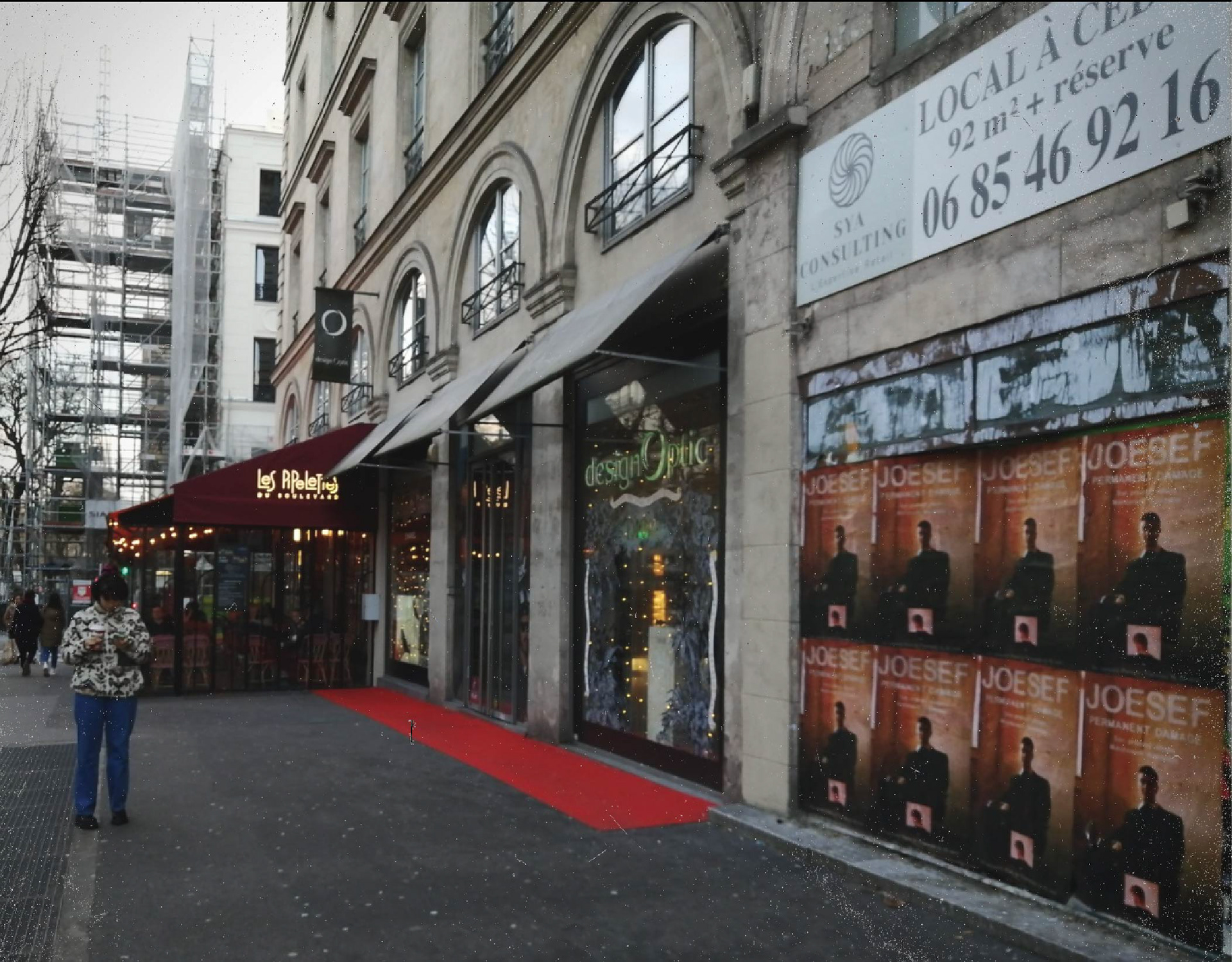 Paris - Joesef Album Release Ads