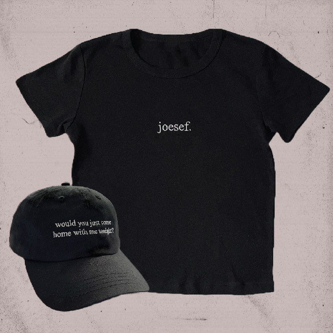 Joesef Baby Tee + Just Come Home With Me Cap