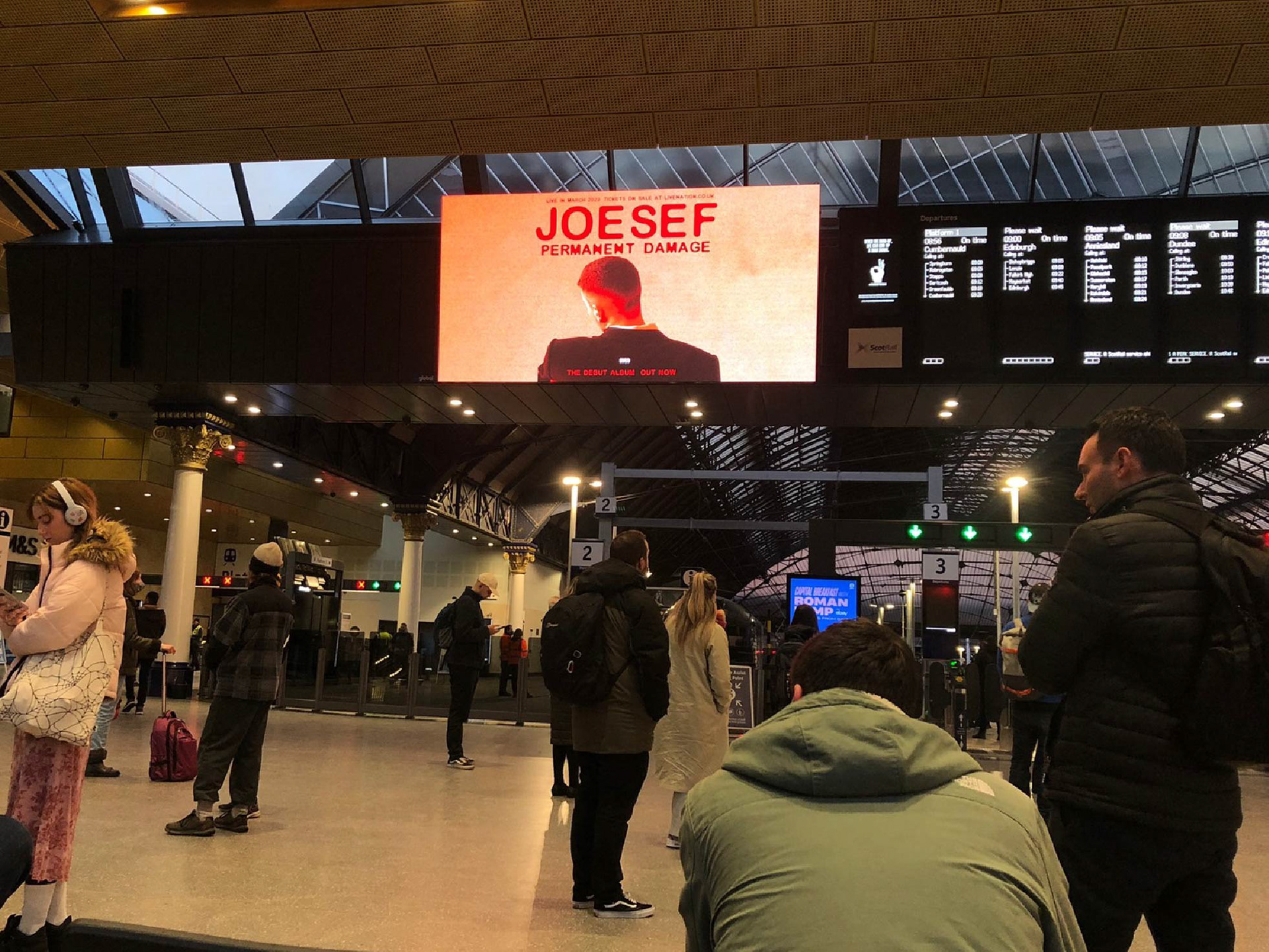 Glasgow - Joesef Permanent Damage Digital Gateway Queen St