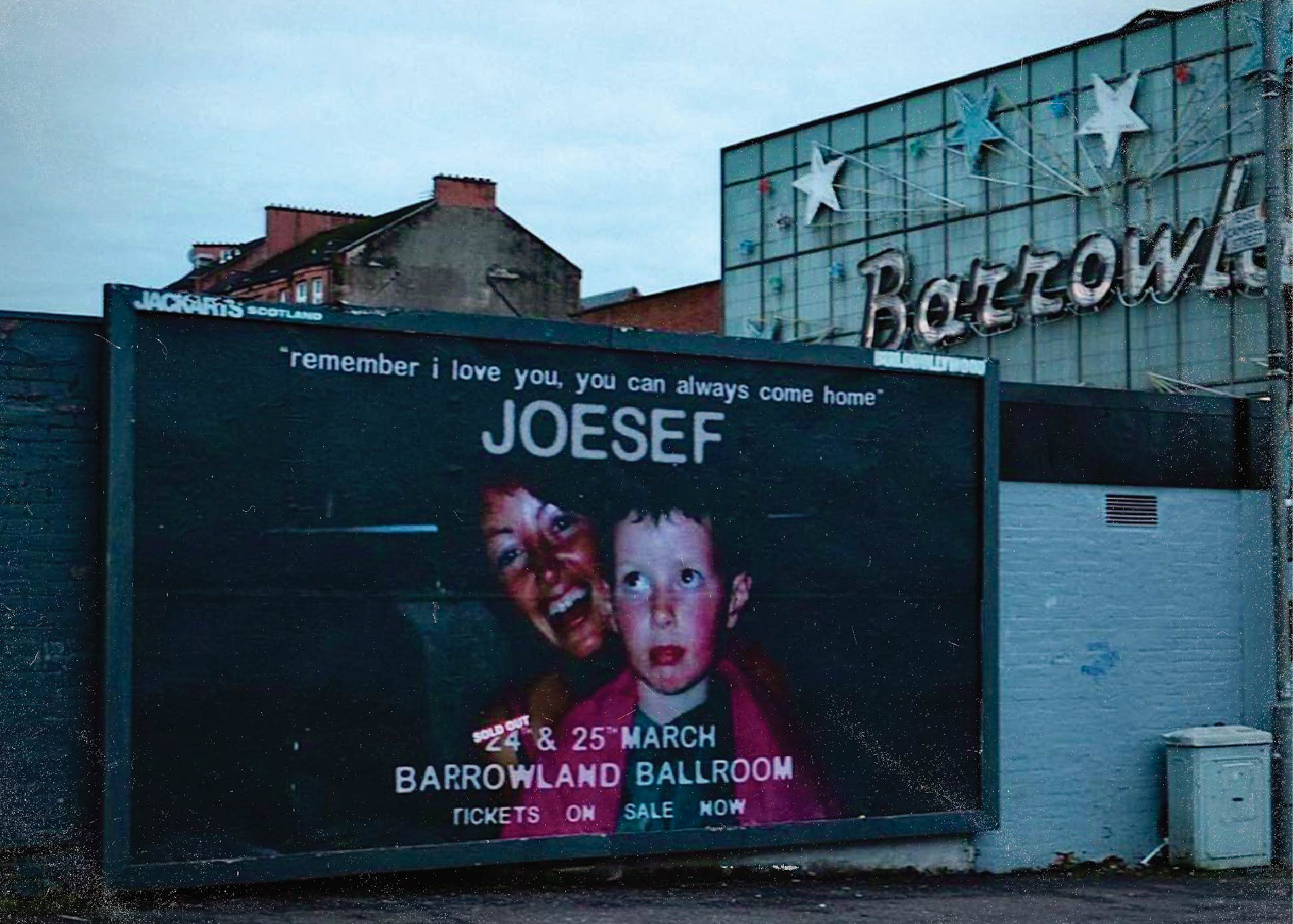Glasgow - Baby Joesef Barrowlands Billboard