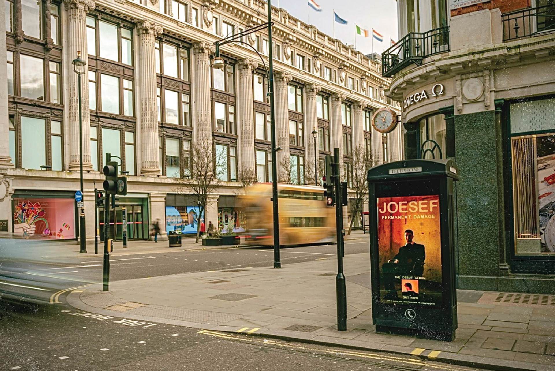 London - Joesef Permanent Damage Digital Ads