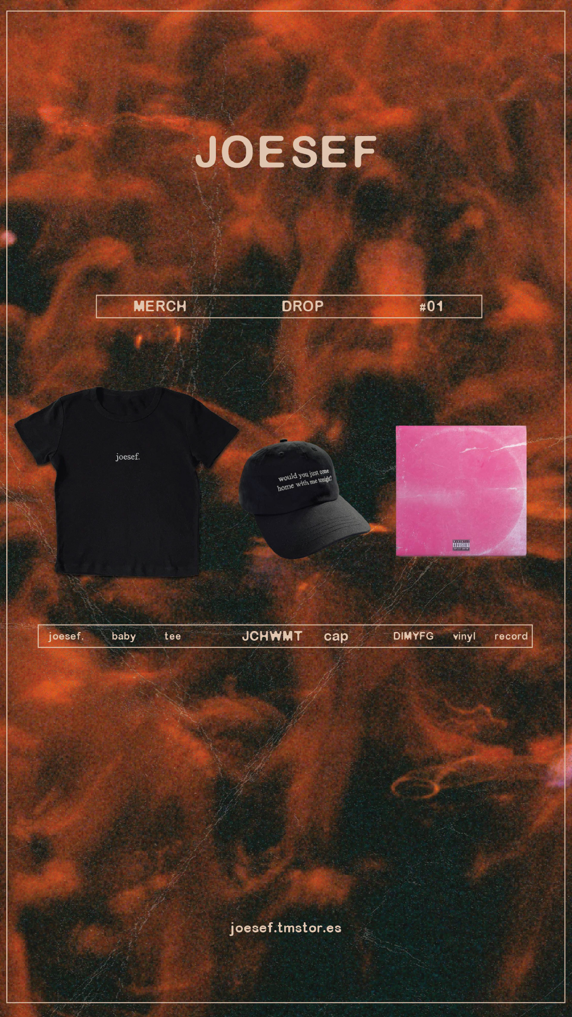 Joesef Merch Drop #01 Poster