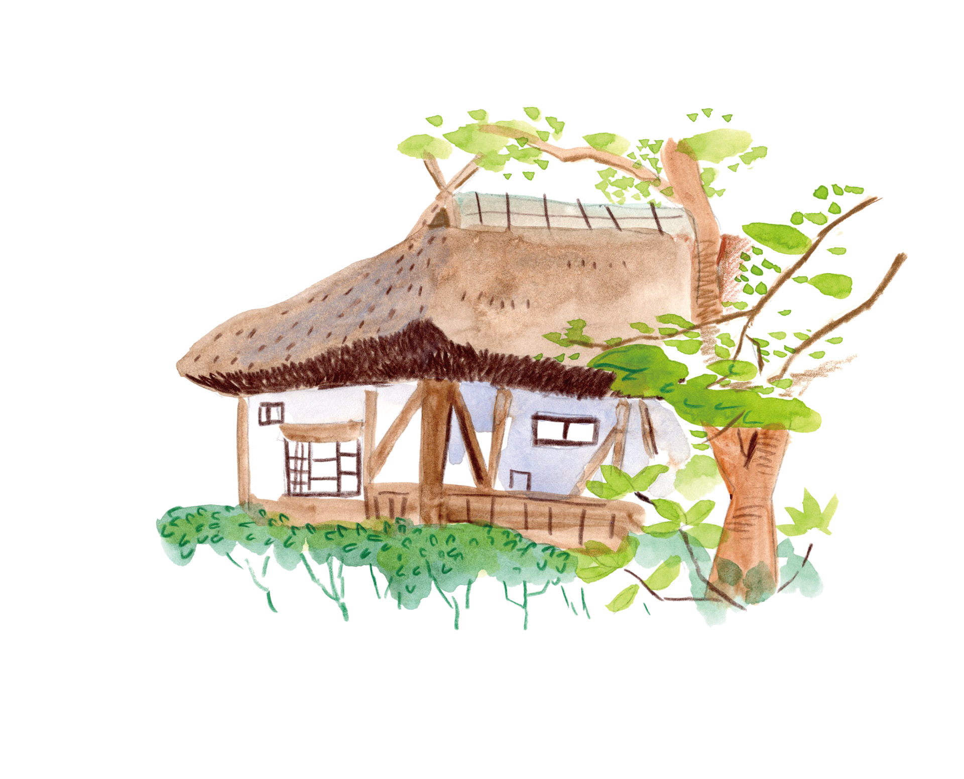 ホテルのイラスト/CASA BRUTUS