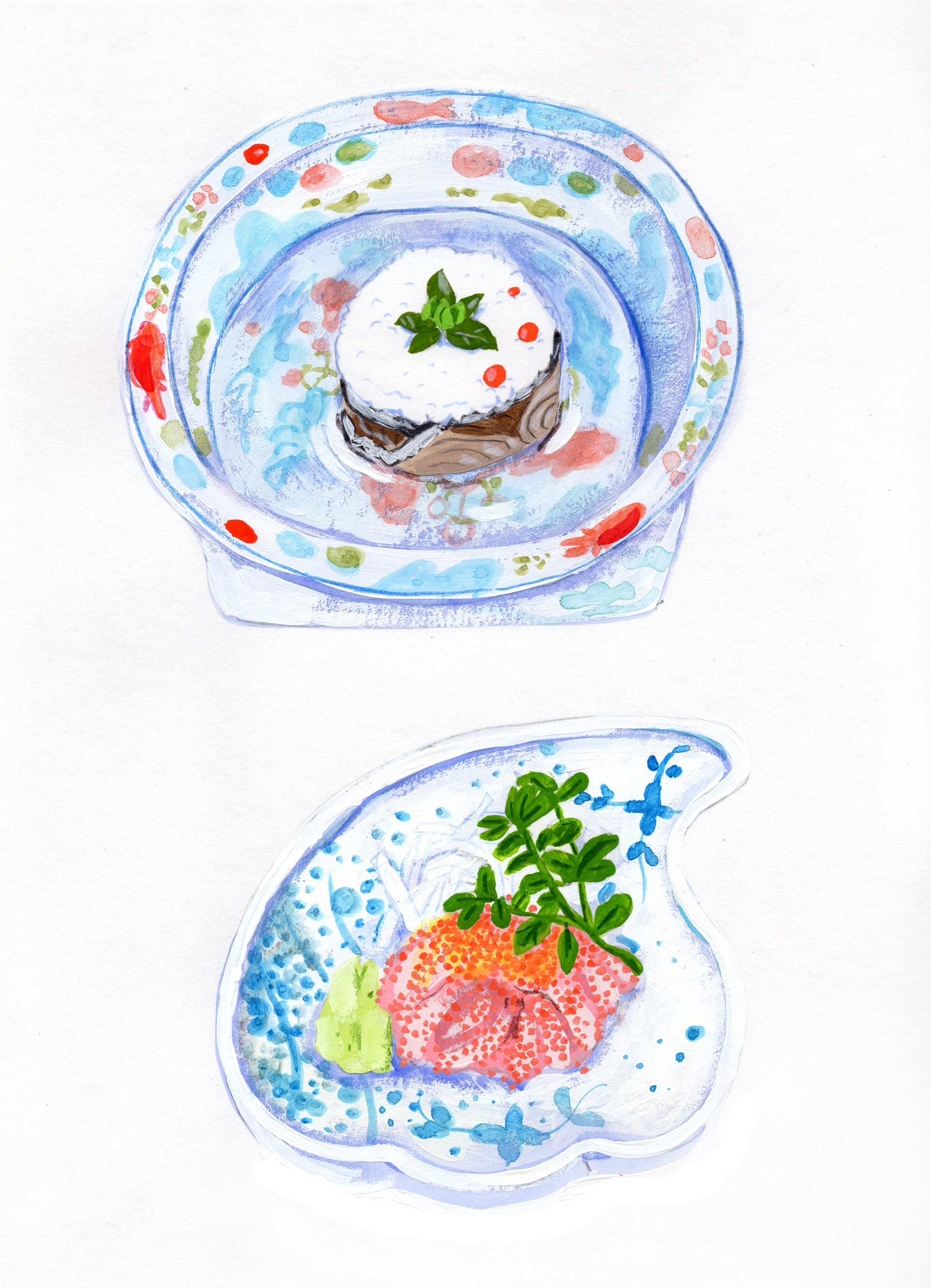 料理のイラスト/CASA BRUTAS