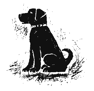 版画風イラスト