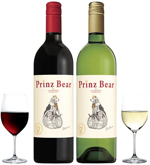 SUNTORY WINE /メイン熊のイラスト