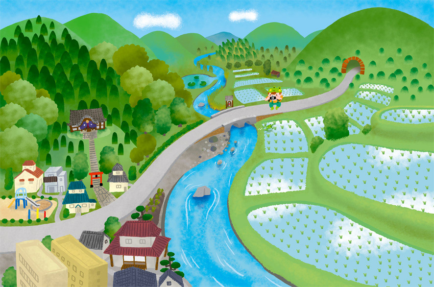 月刊誌コーナー背景/フレーベル館