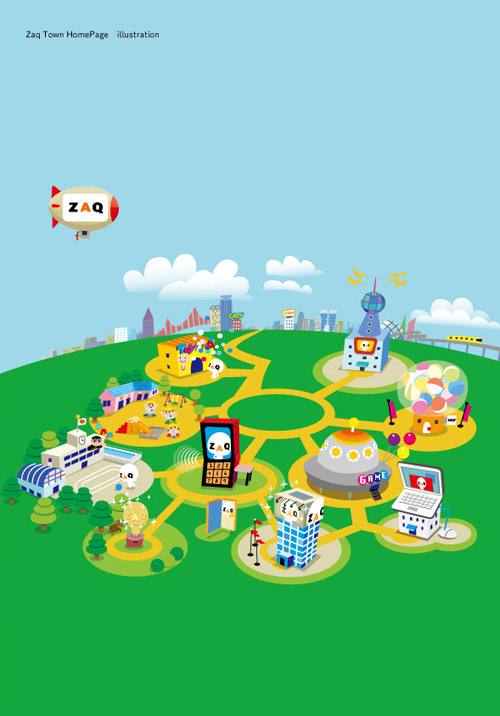 Jcom Web用Toppageイラスト/illustrator