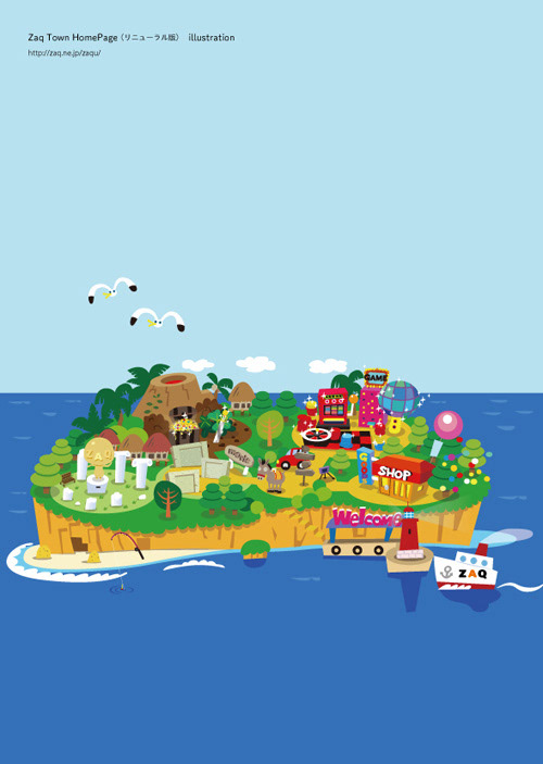 Jcom Web用Toppageイラスト/illustrator