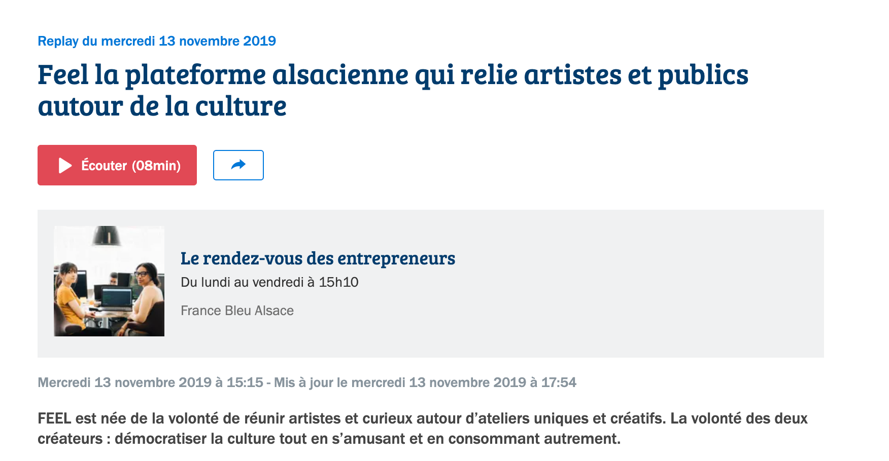 Screenshoot PR FEEL 2