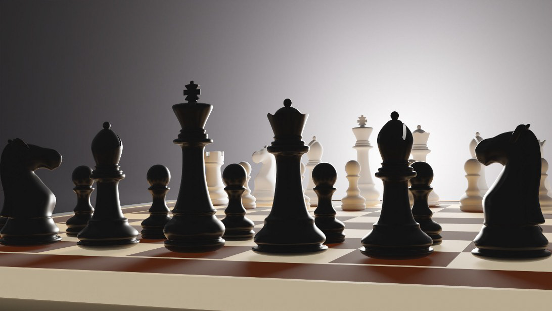 Self project of chess board and pieces, created in Blender.