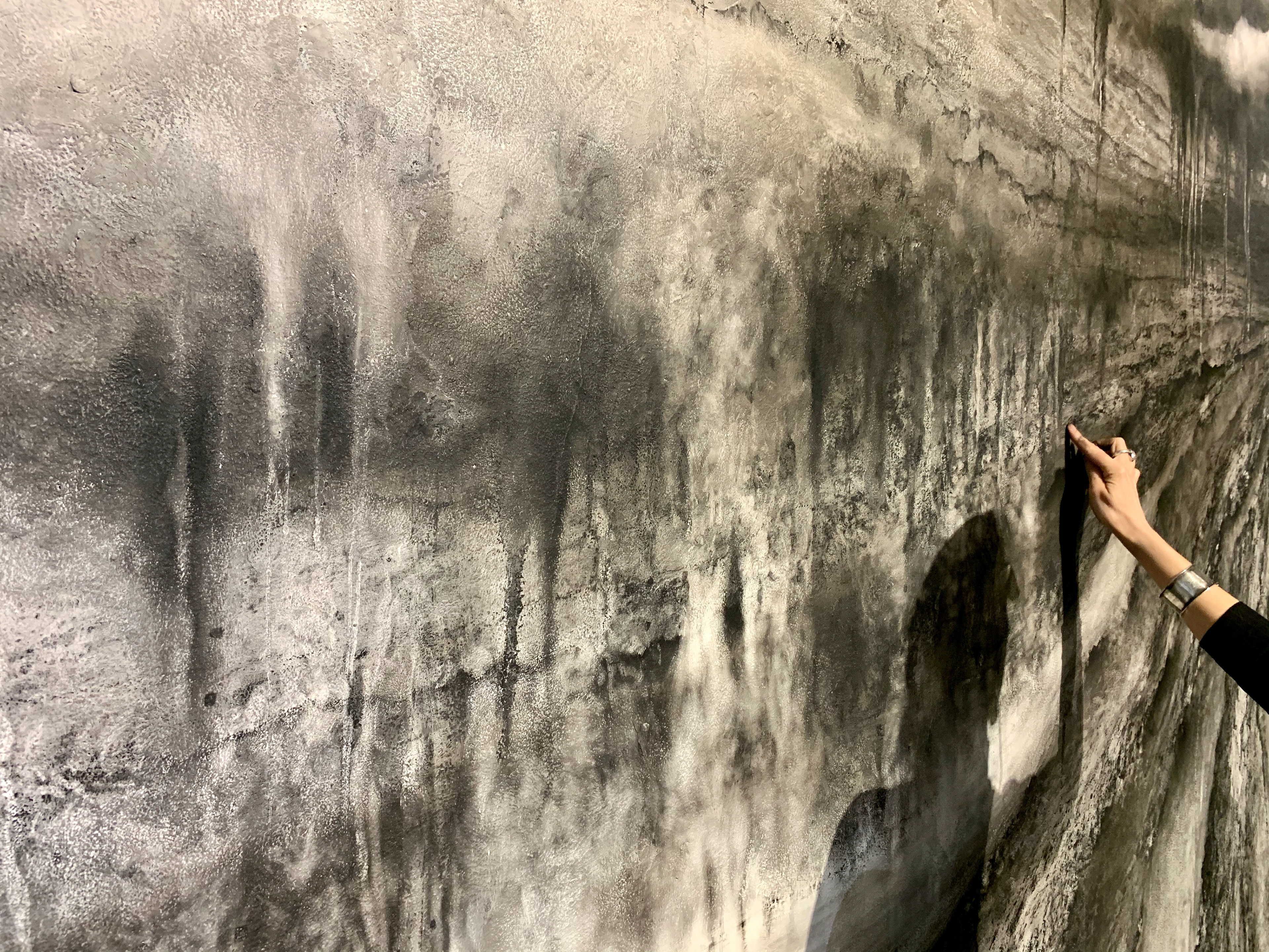 Drawing wall_Grande Fontaine, Sion