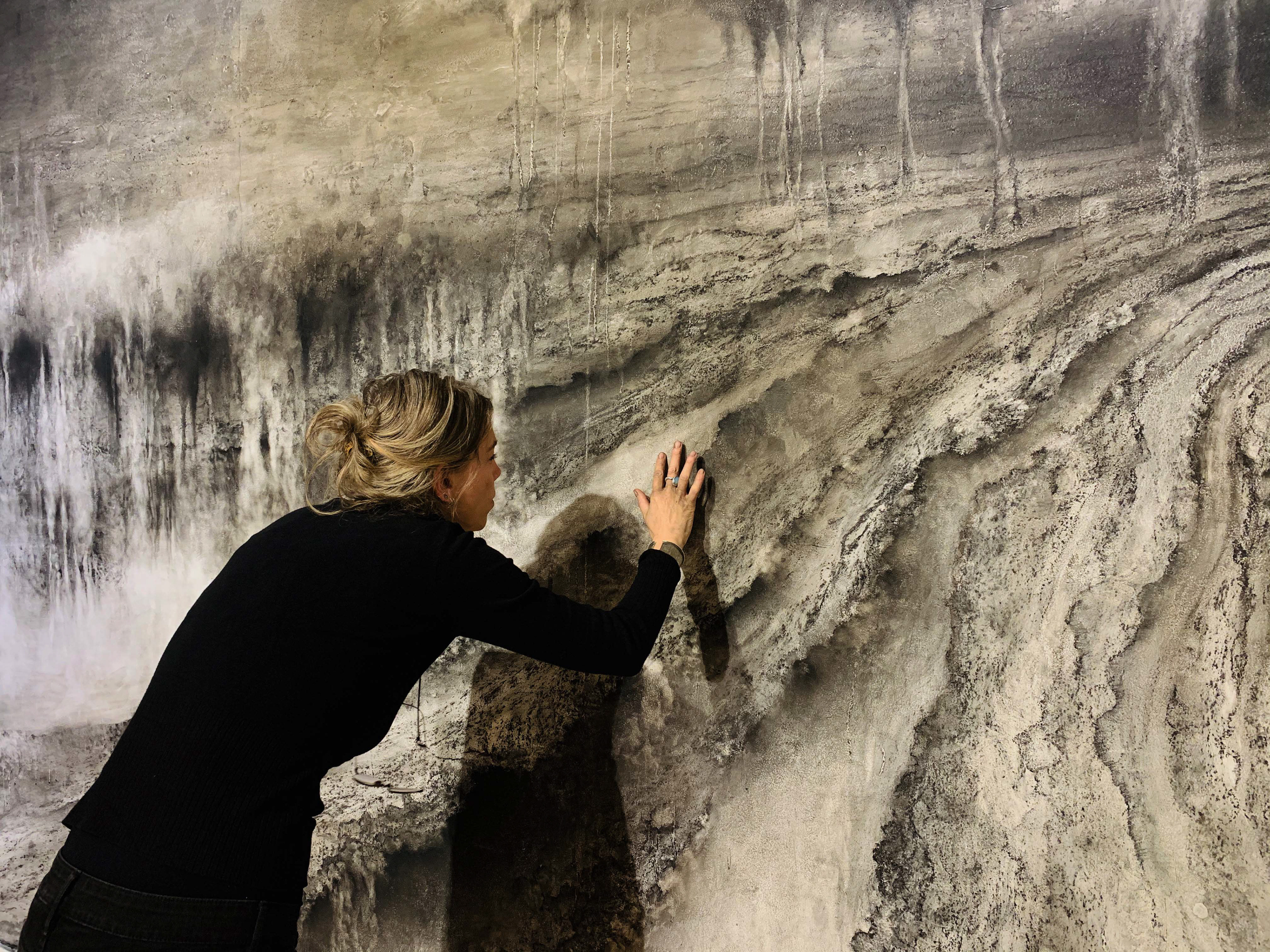 Drawing wall_Grande Fontaine, Sion