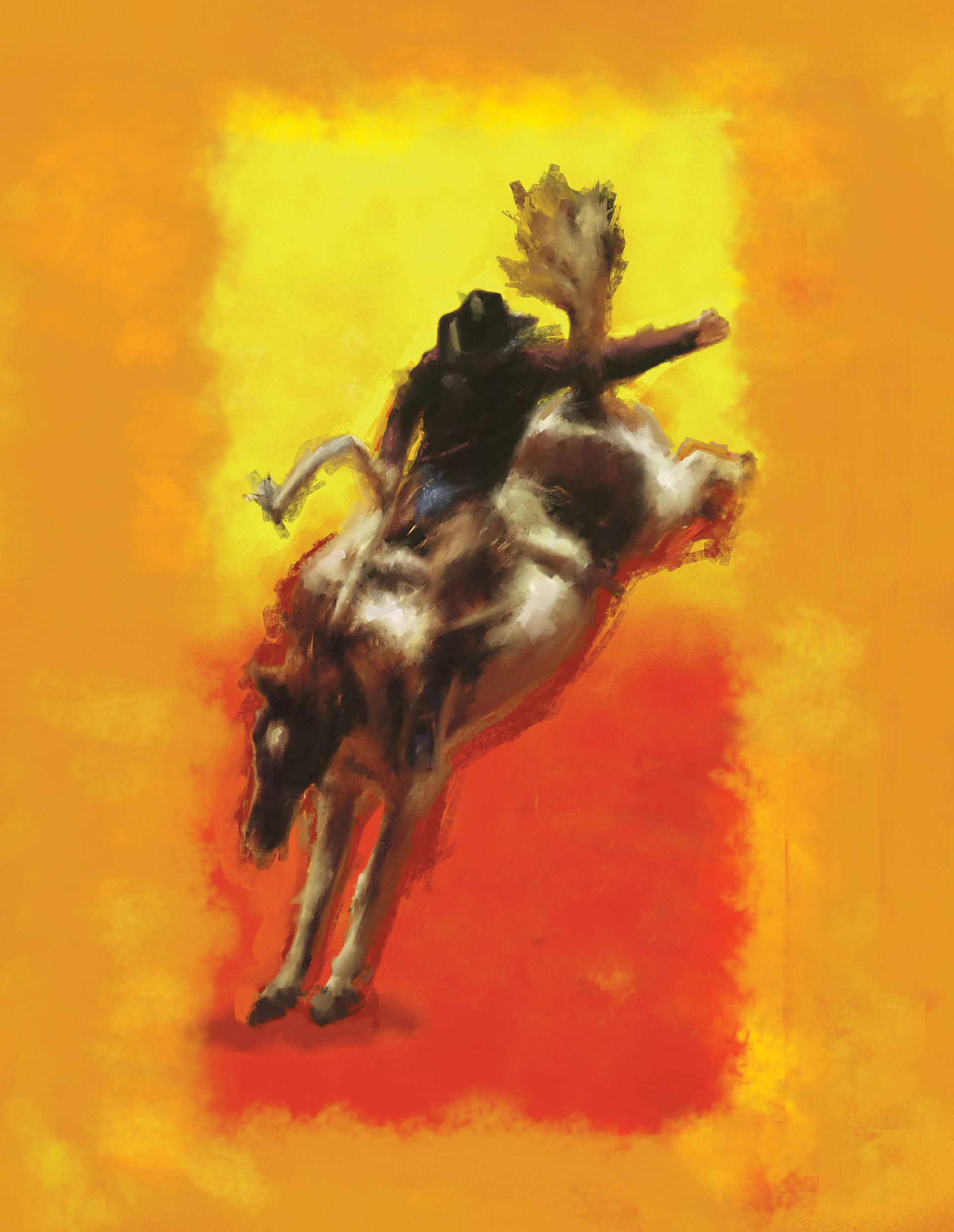Rothko & Rodeo - Illustration for the Fort Worth Convention and Visitors Bureau