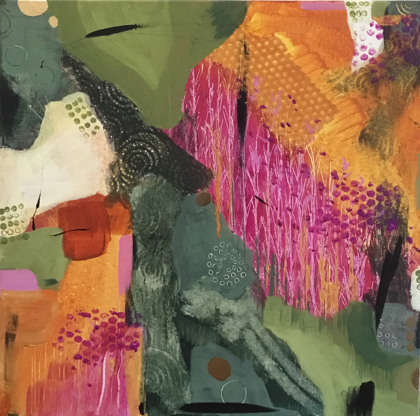 one of my set of three paintings inspired by the Trossachs