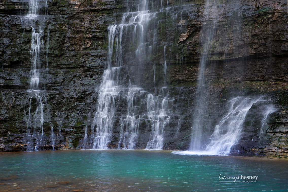 Base of Triples Falls @ Camp Orr