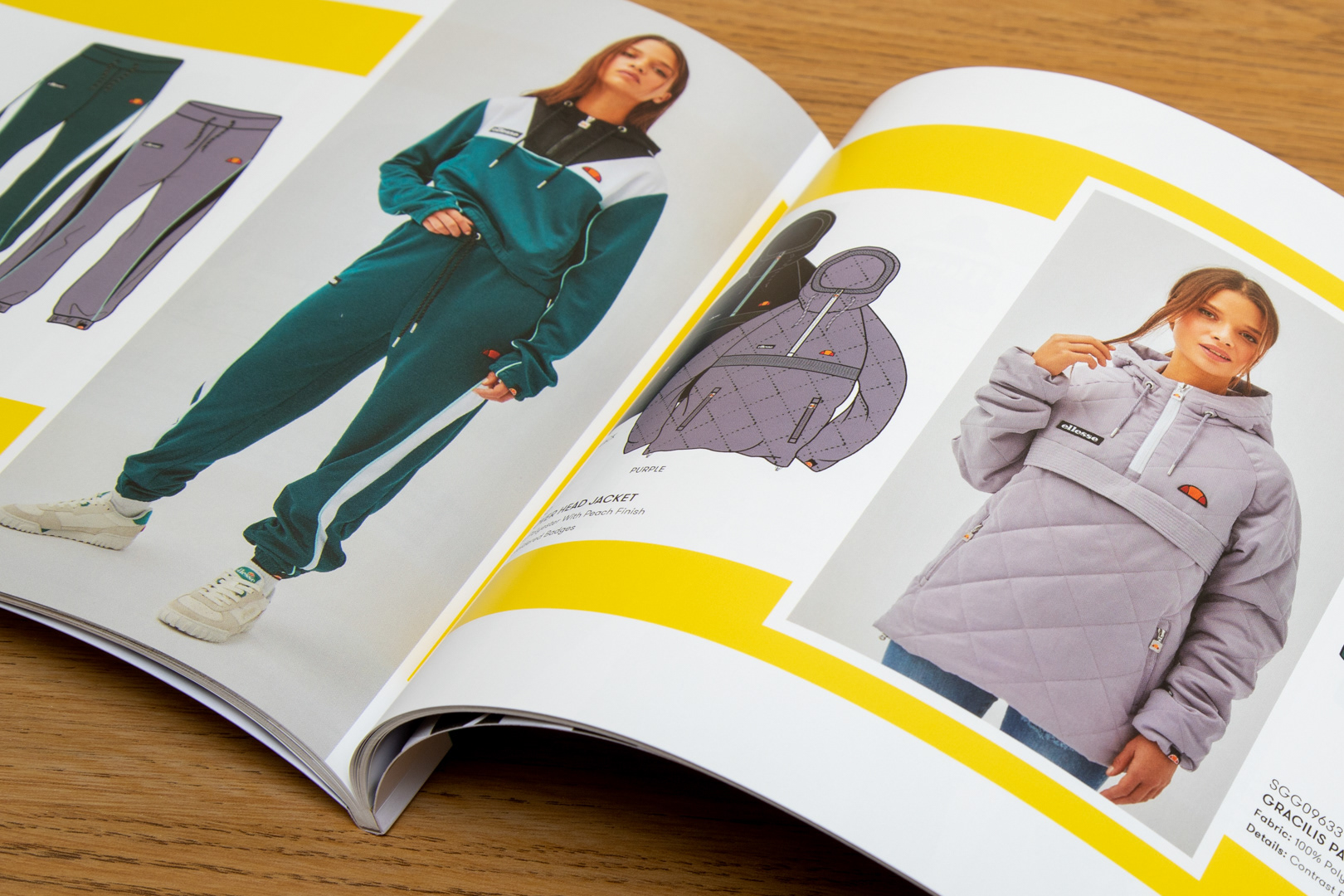 Leeds Freelance Photographer  Jeremy Kelly - Ellesse AW20 Q3 - Sales Book