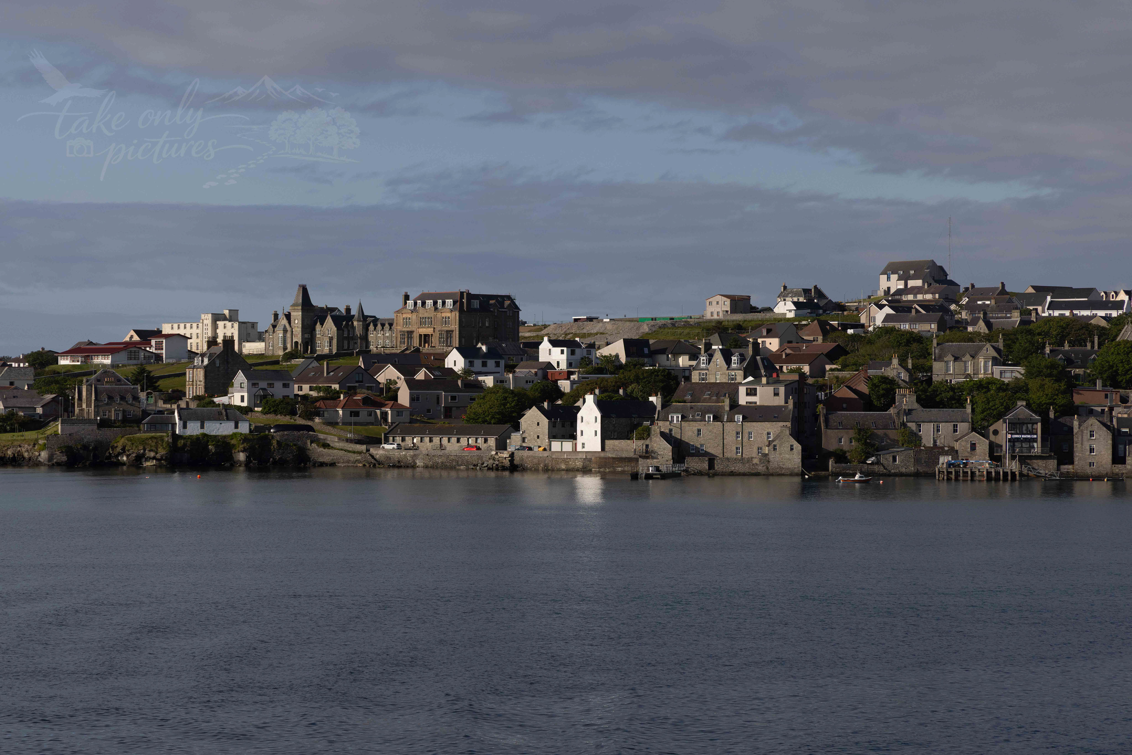 Approaching Lerwick - Mainland