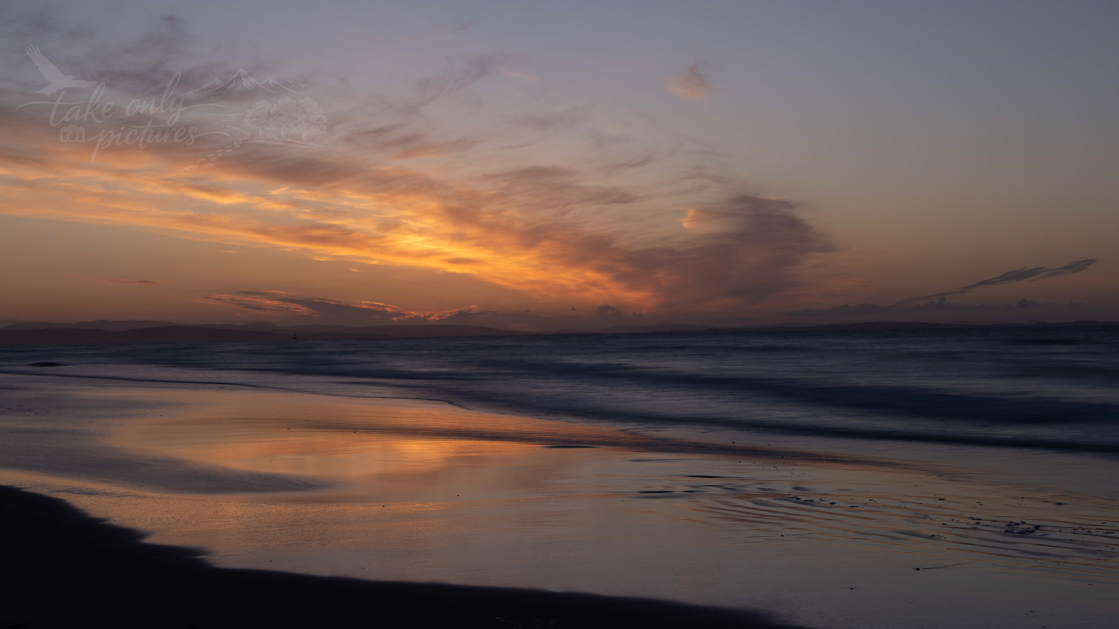 Sunset over the Moray Firth