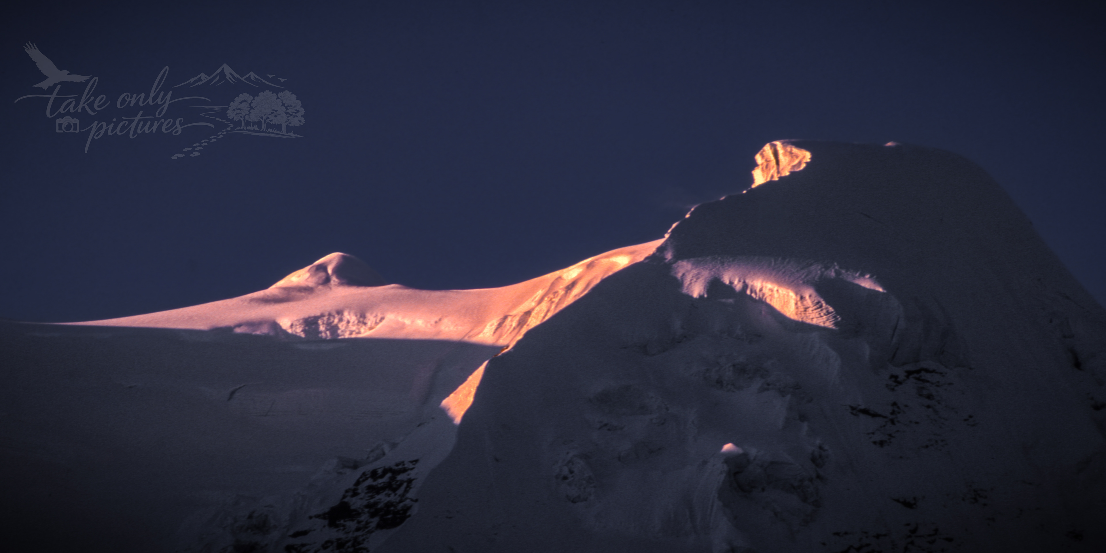 Mera Peak sunrise, Nepal, 1997