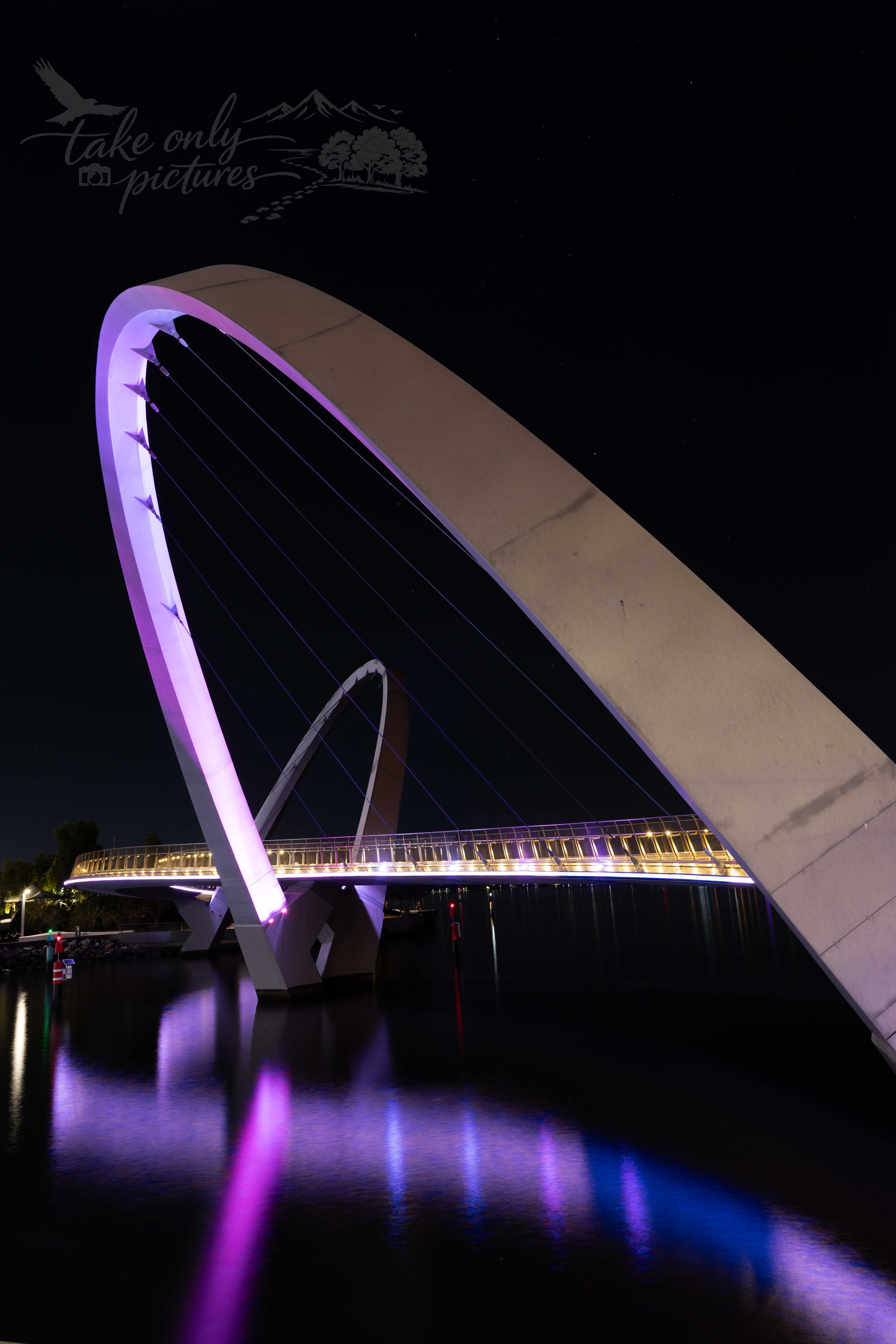 Elizabeth Quay Bridge, Perth, WA